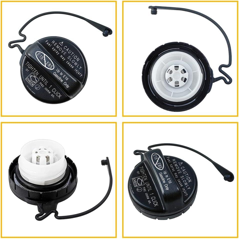 Tapa de Tanque de Combustible LLNSEAUTO 7730006040 - Negro