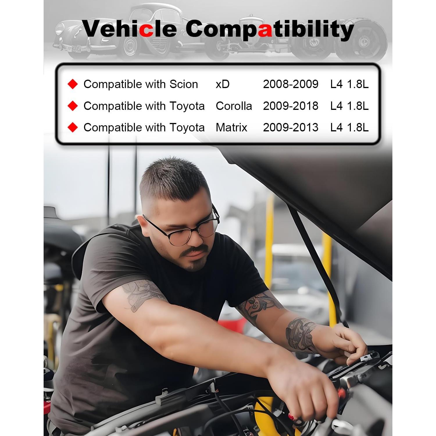 Inyector de combustible Amblee para Toyota Corolla 1.8L