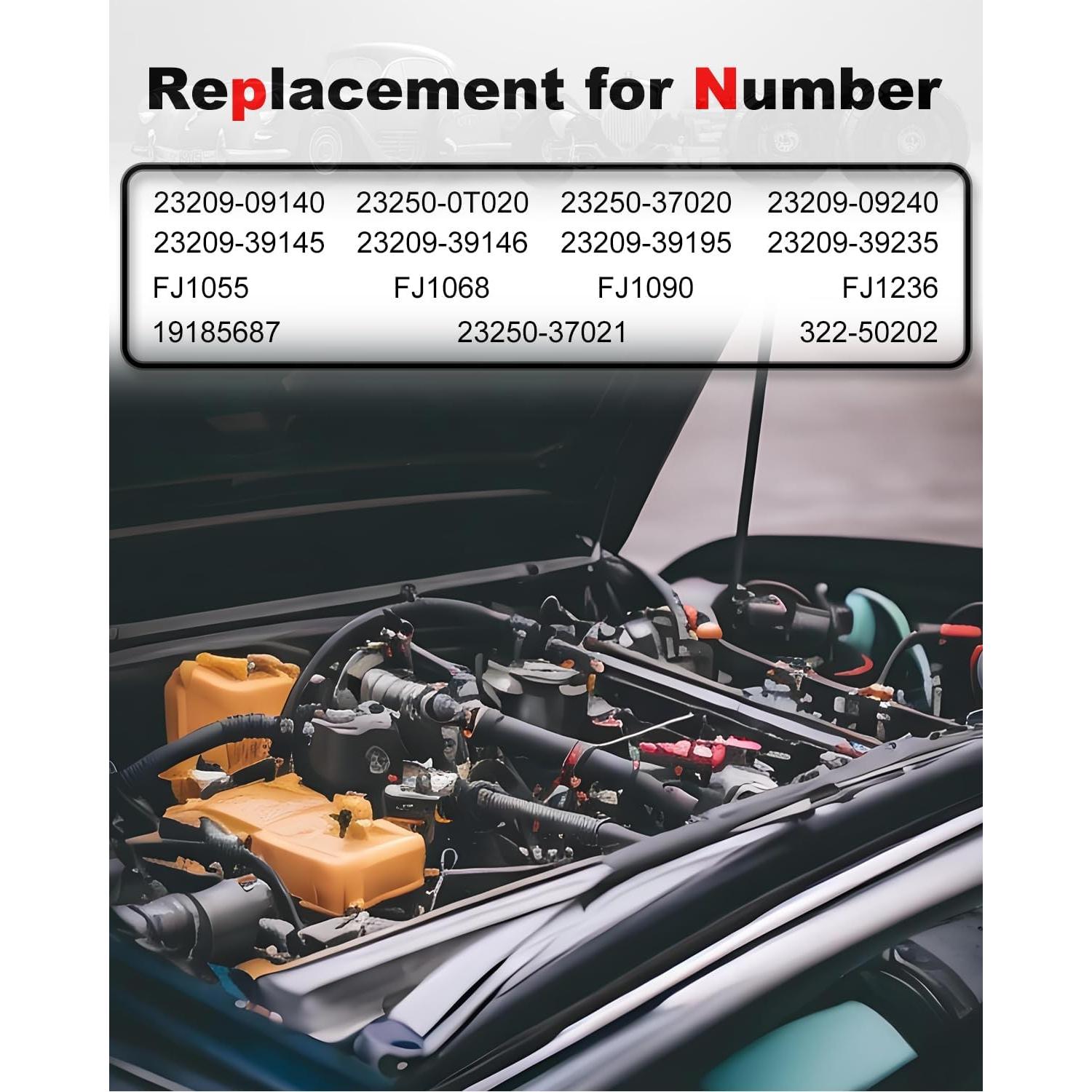 Inyector de combustible Amblee para Toyota Corolla 1.8L
