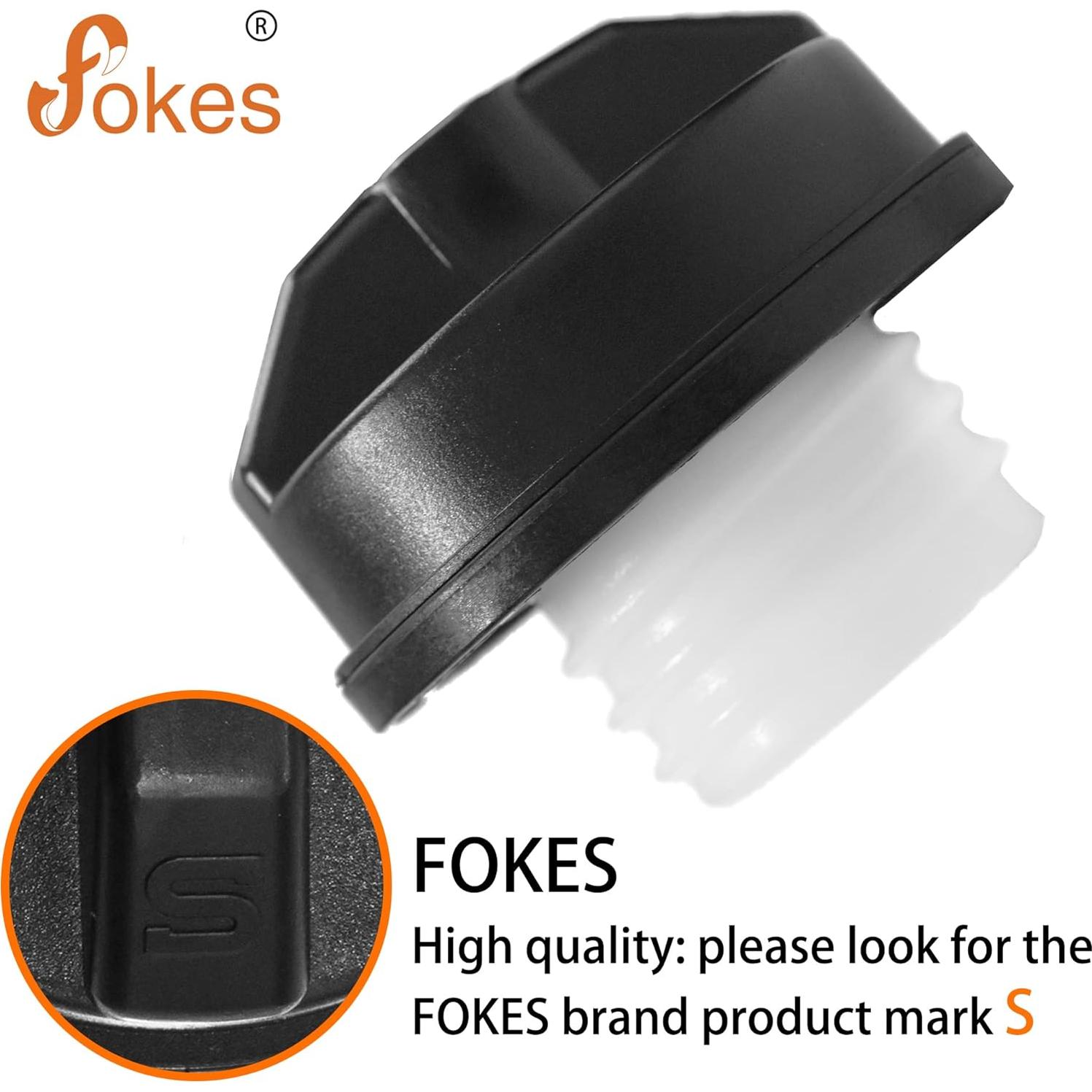 Tapa de combustible con cerradura FOKES para Toyota y Honda