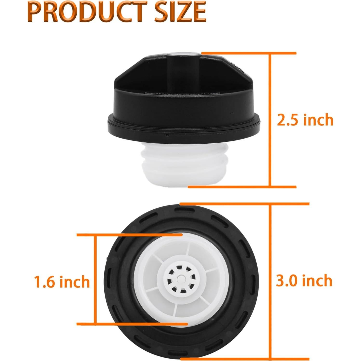 Tapa de combustible con cerradura FOKES para Toyota y Honda