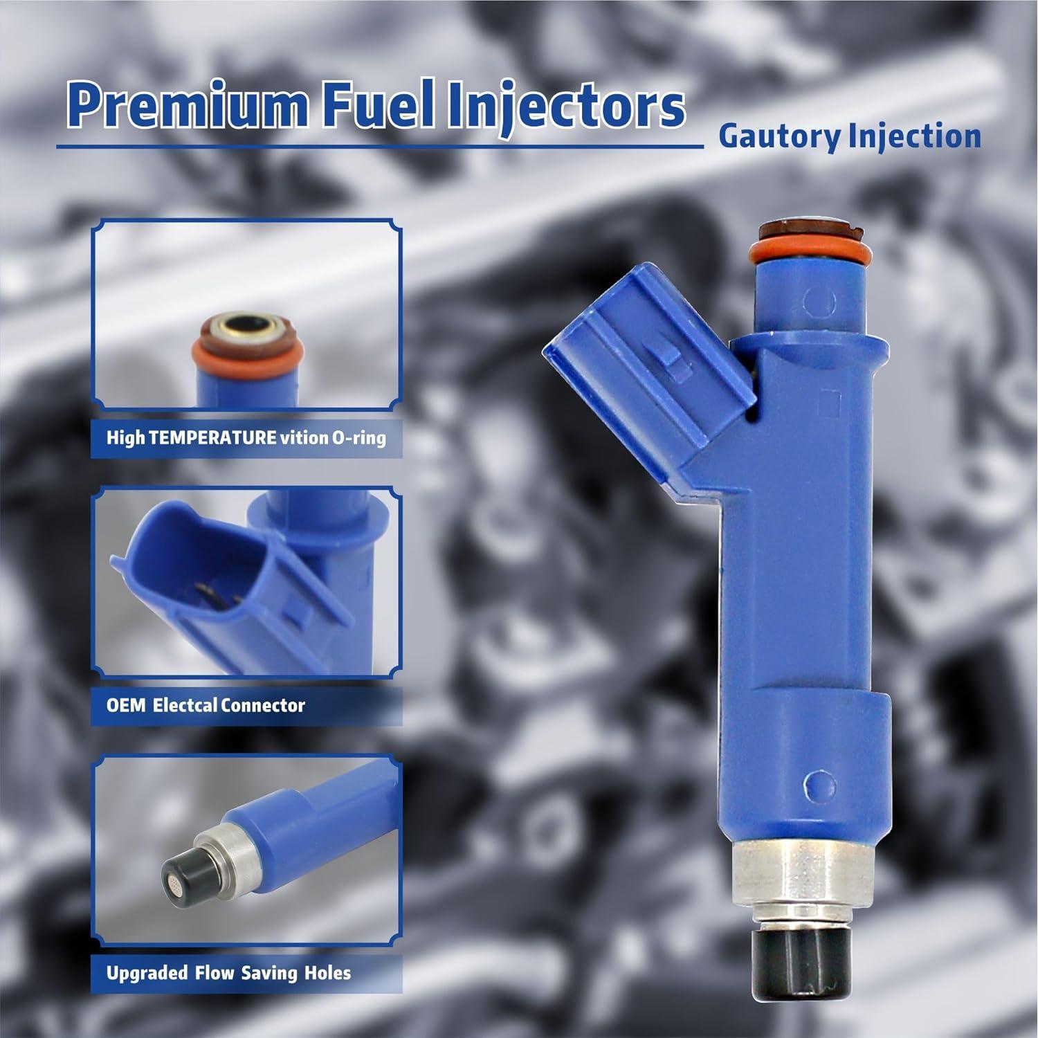 Boquillas de Inyector de Combustible Gautory para Toyota y Pontiac