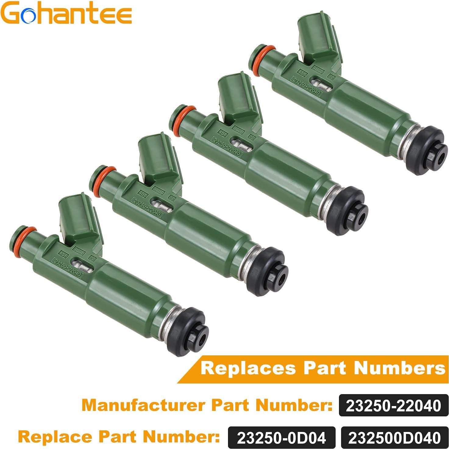 Inyector de Combustible Gohantee 23250-22040 12 Agujeros