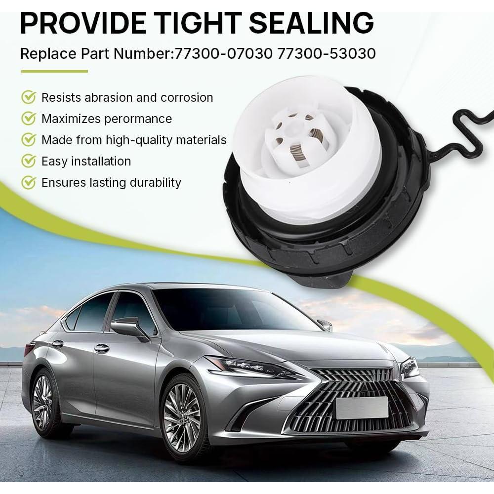 Tapa de combustible HANSHUO para Toyota y Lexus 2015-2019