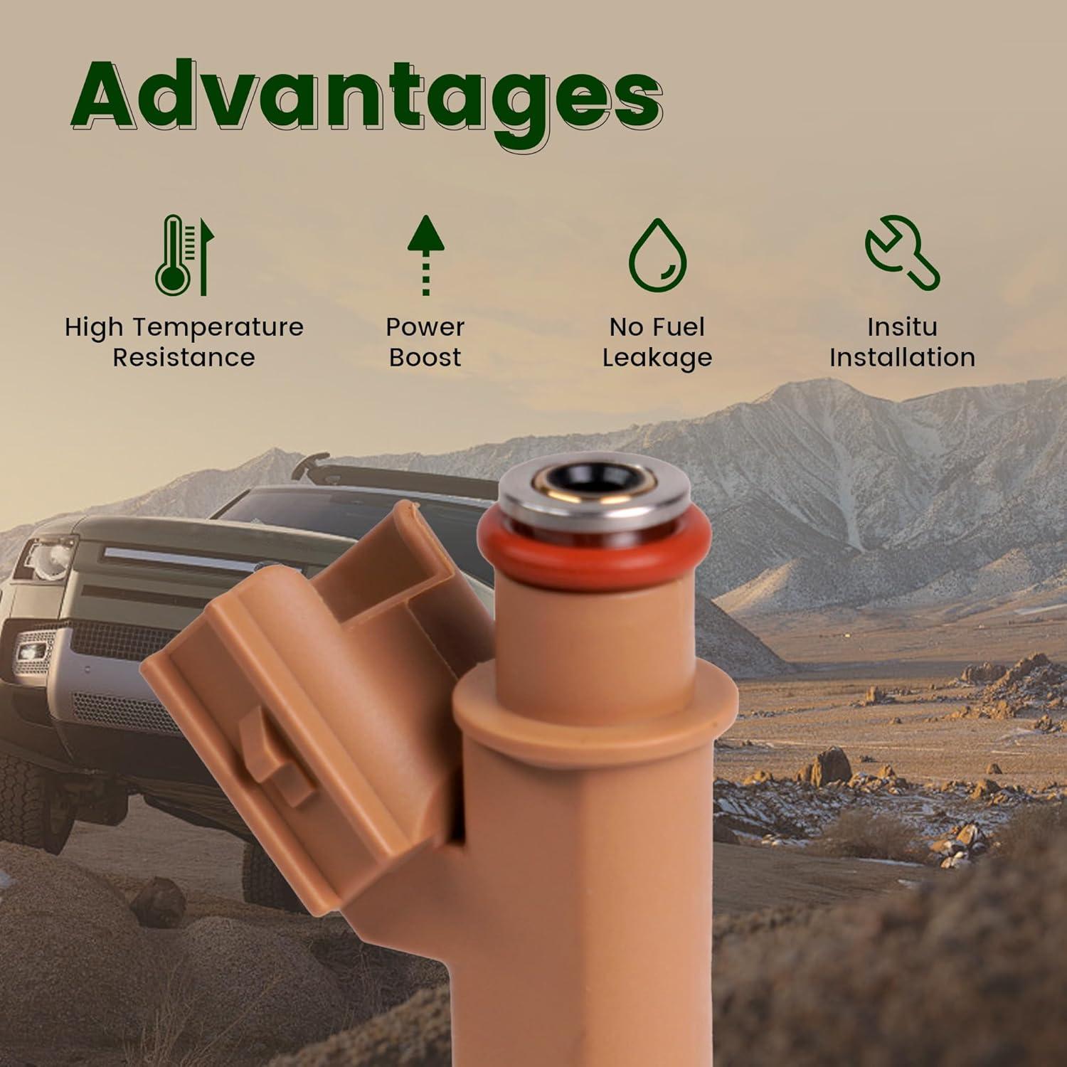 Inyectores de combustible SUXNOS para Toyota Corolla 2009-2015