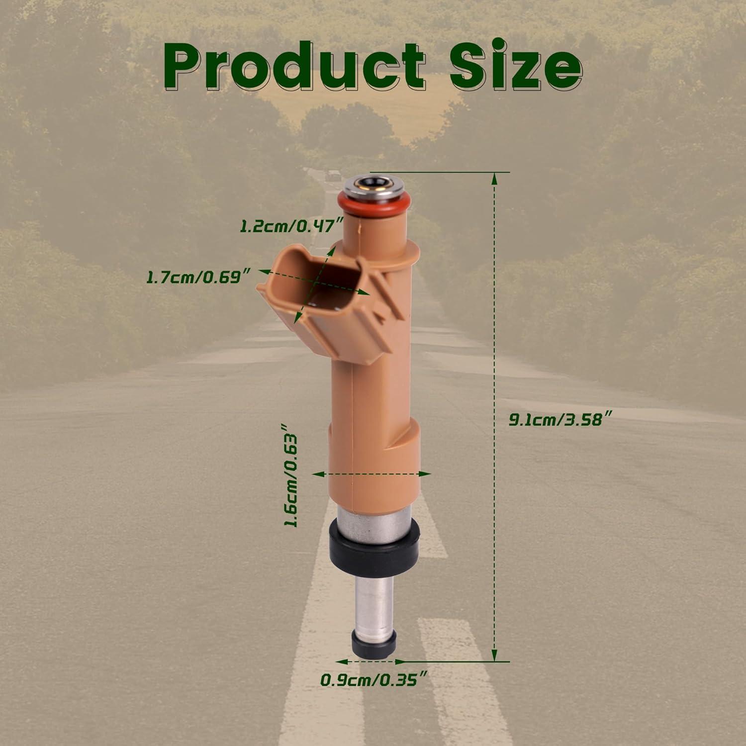 Inyectores de combustible SUXNOS para Toyota Corolla 2009-2015