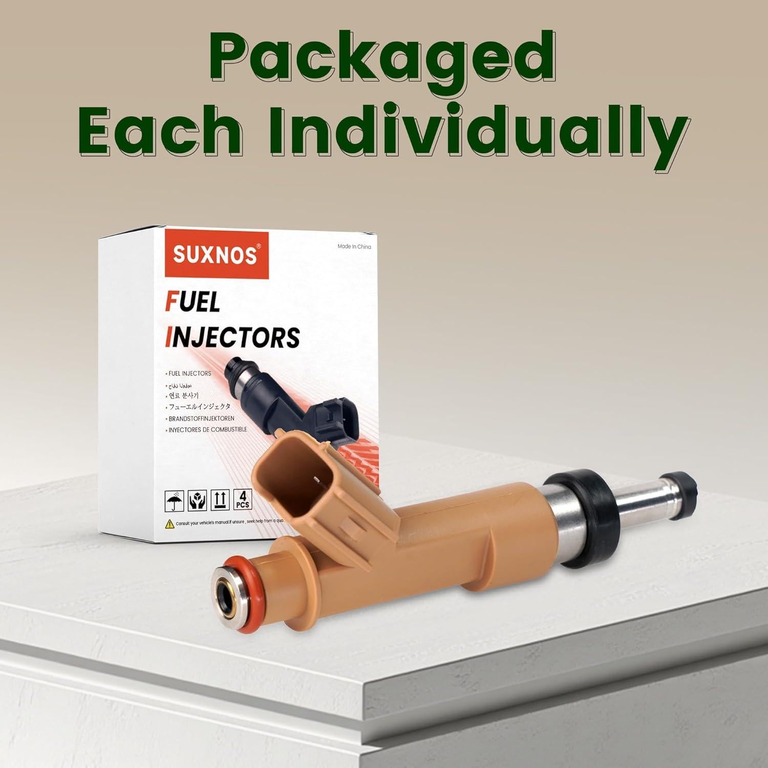 Inyectores de combustible SUXNOS para Toyota Corolla 2009-2015