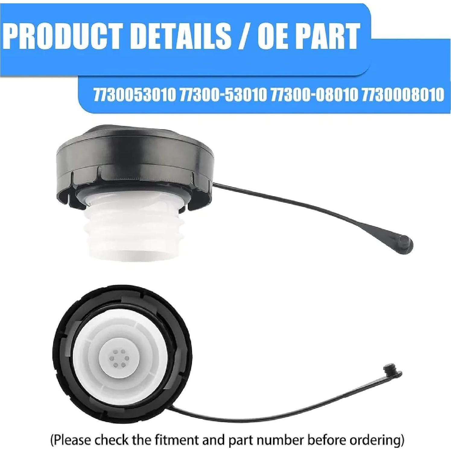 Tapa de combustible DINGTONG 77300-53010 para Toyota/Lexus