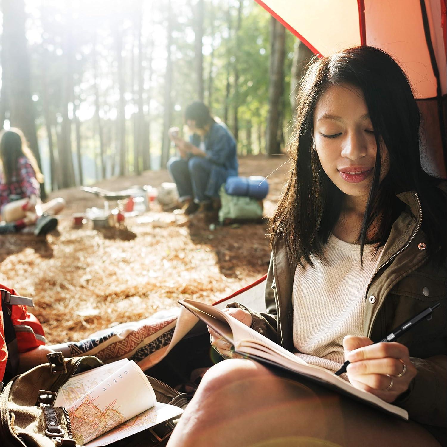 Bolígrafo Táctico Zebra Pen X-701, Punta Fina 0.7mm, Negro