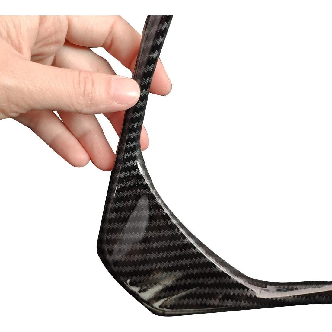 Cubierta de Volante de Fibra de Carbono Ruihe para Toyota RAV4 Corolla 2014-2018