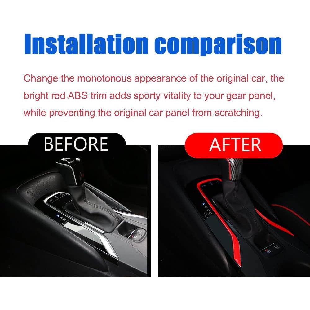 Cubierta Panel Cambio BOYUER para Toyota Corolla 2020-2025