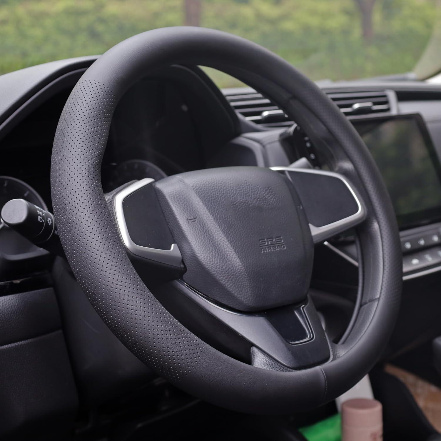 Cubierta de Volante XHRING para Toyota 37.5 cm Antideslizante