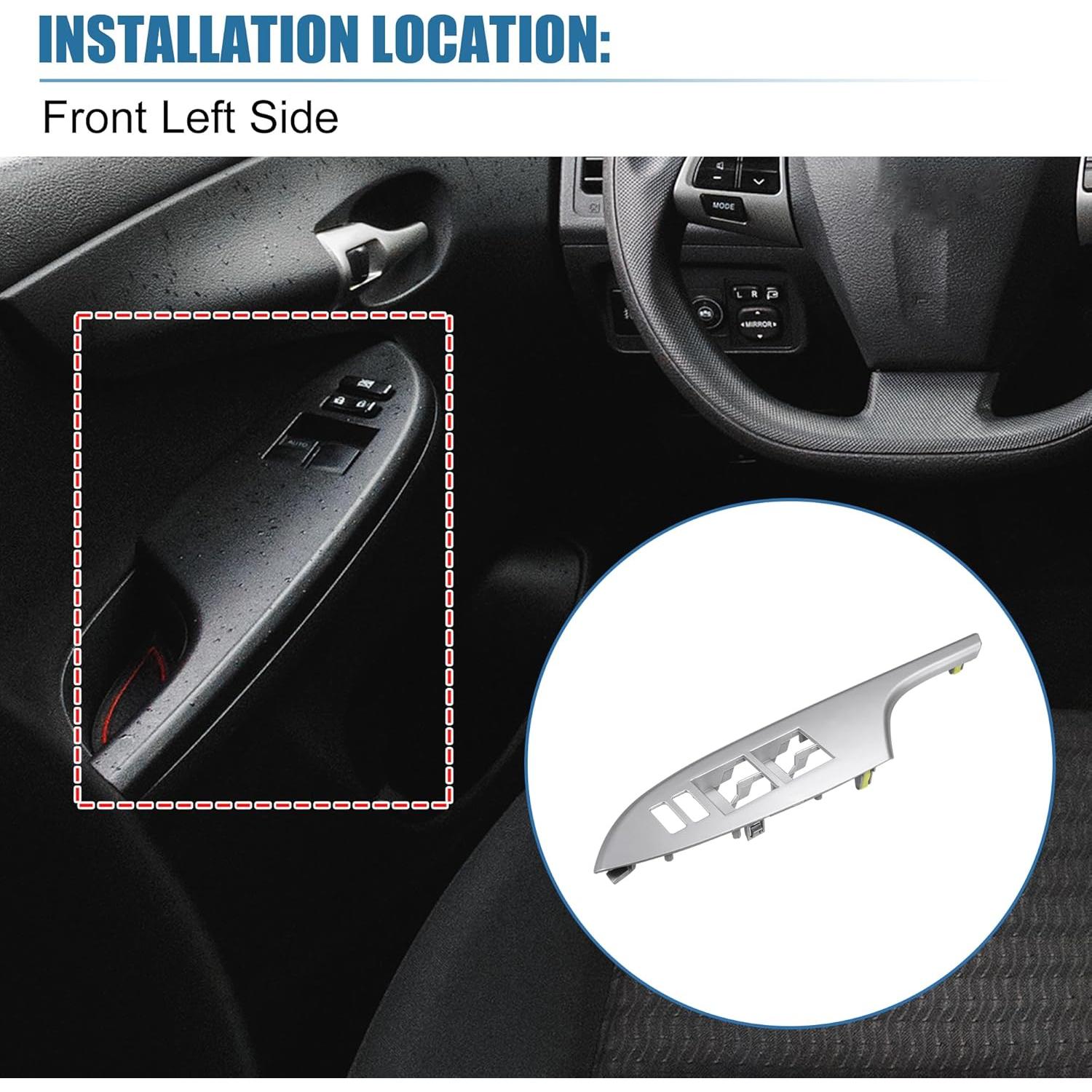 Panel Cubierta Puerta Interior uxcell Toyota Corolla 2009-2013