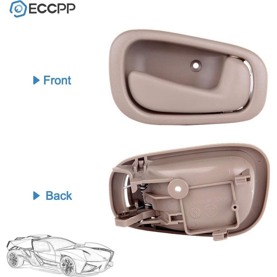 Manija de Puerta Interior ECCPP Izquierda Toyota Corolla 1998-2002 Beige