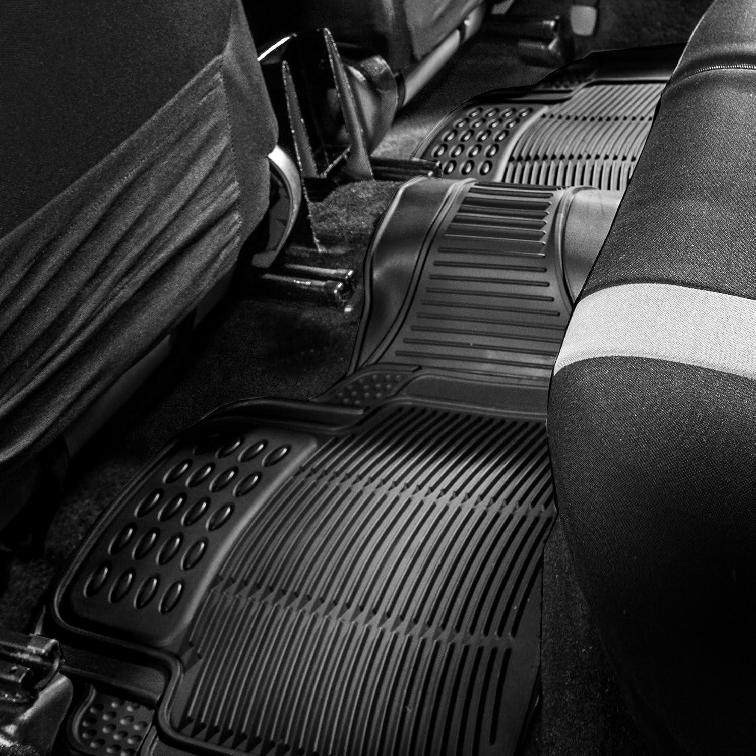 Alfombrillas de Automóvil FH Group ClimaProof 3 Piezas Negro