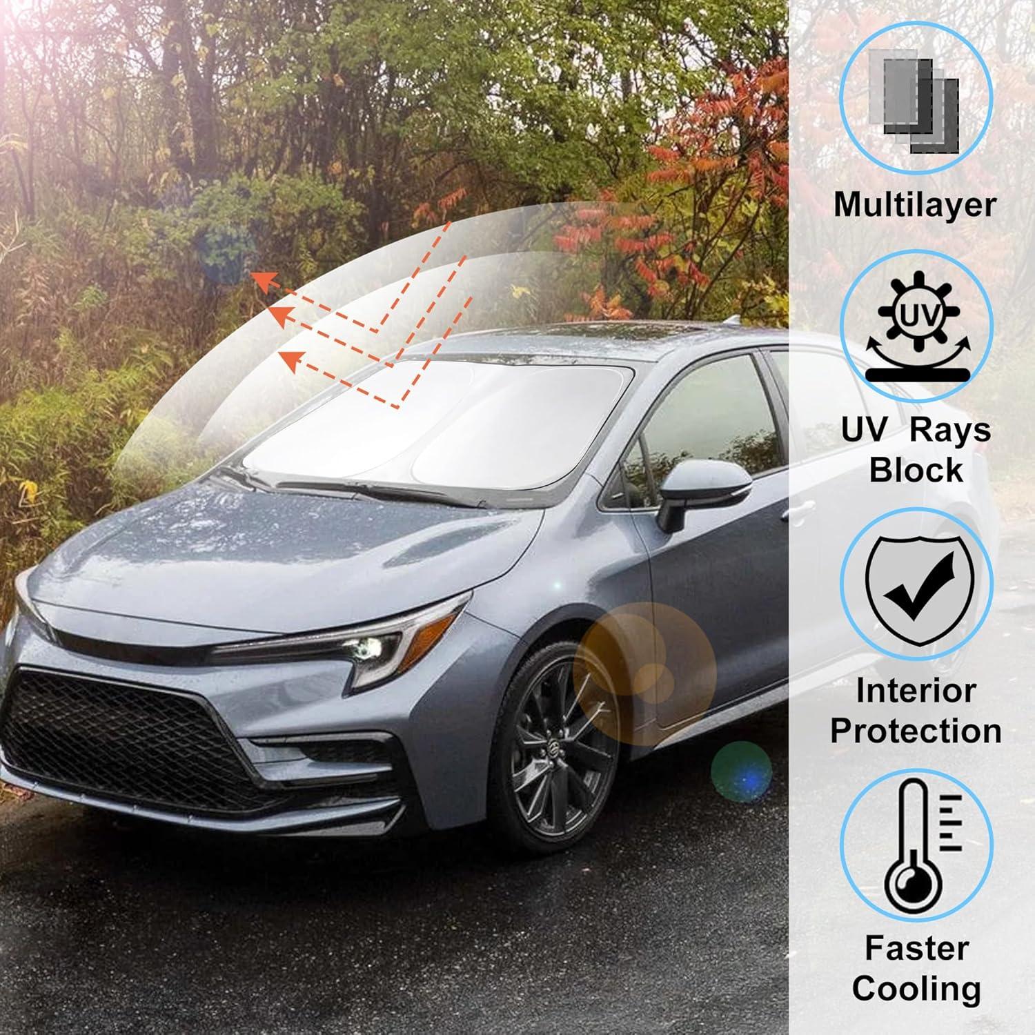 Protector Solar Parabrisas LHFLIVE Toyota Corolla 2020-2025