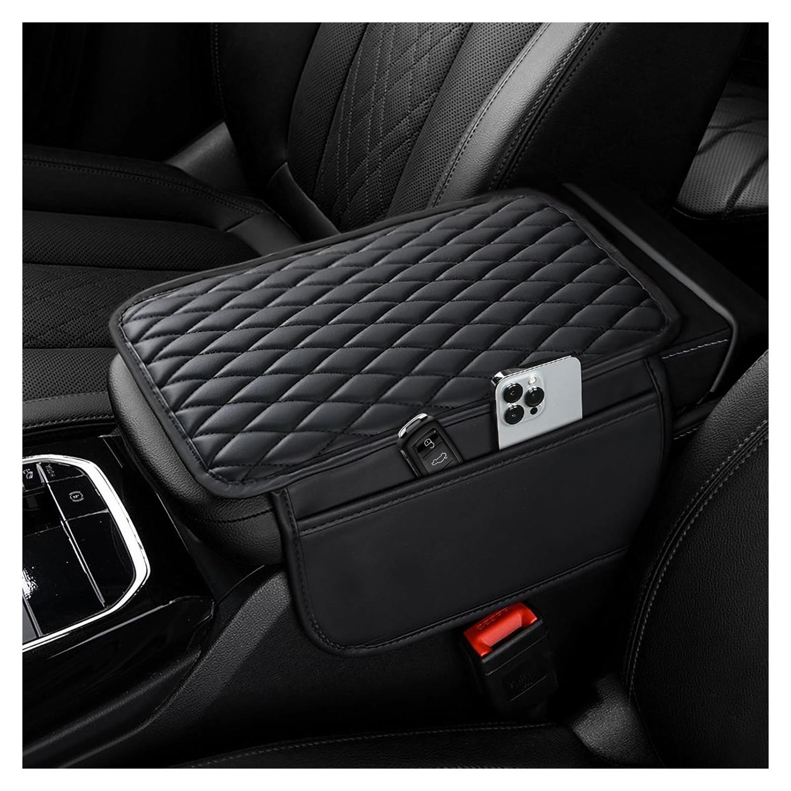 Cubierta de Consola Central Ouzorp de Cuero Microfibra 30x20cm