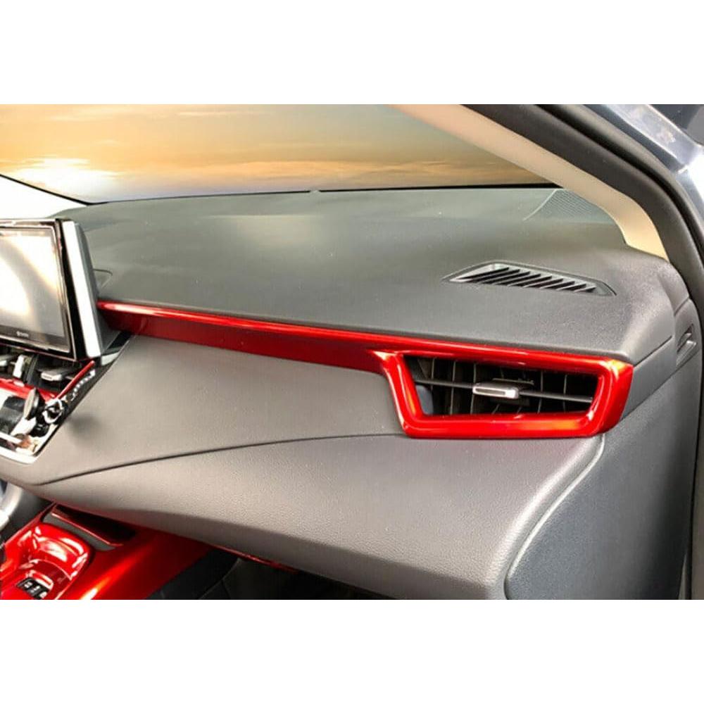 Accesorios Toyota Corolla 2020-2025 ABS Rojo 3PCS Set