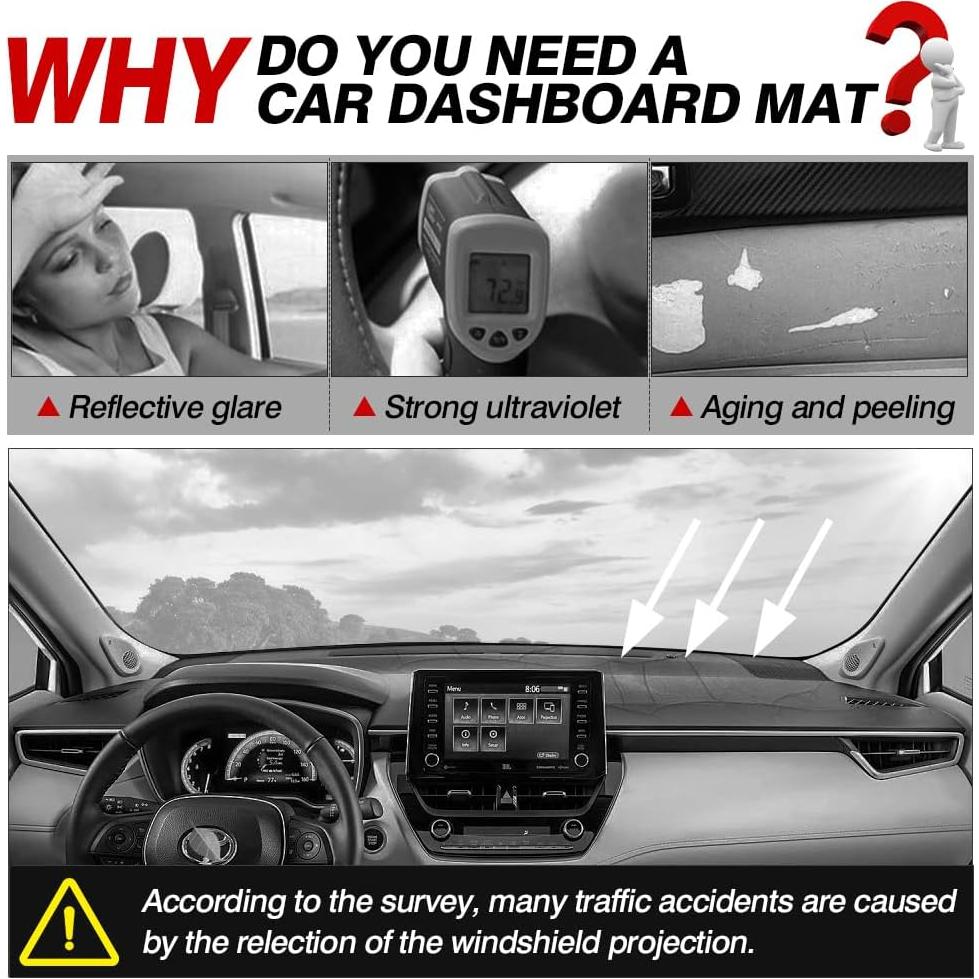 Cubierta de tablero Karltys para Toyota Corolla Cross 2022-2025