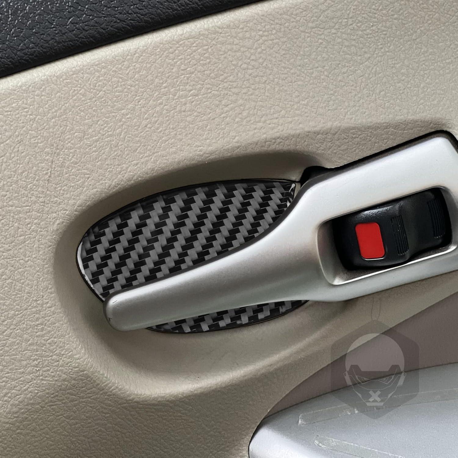 Calcomanía de Fibra de Carbono HJGHR para Toyota Corolla 2009-2013