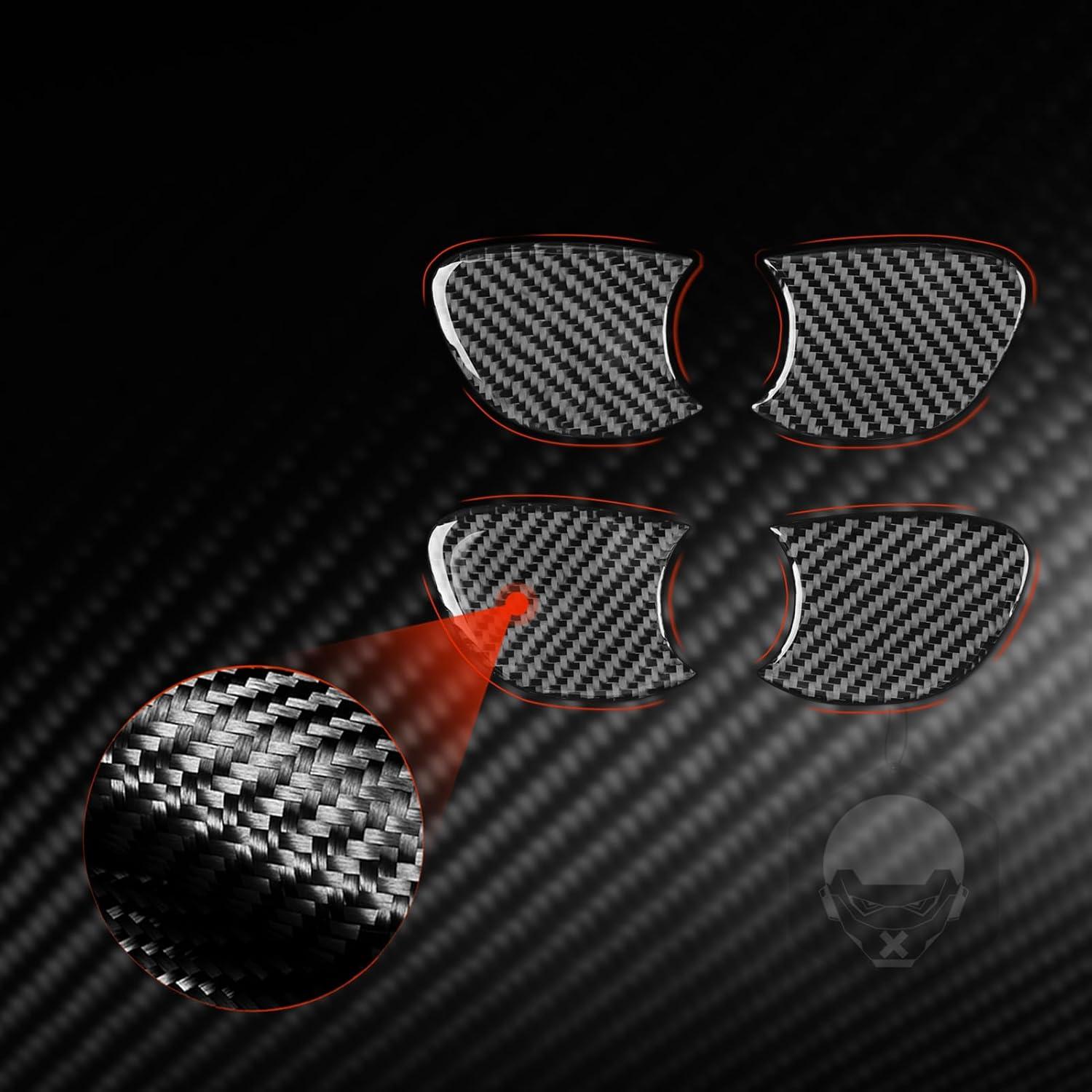 Calcomanía de Fibra de Carbono HJGHR para Toyota Corolla 2009-2013