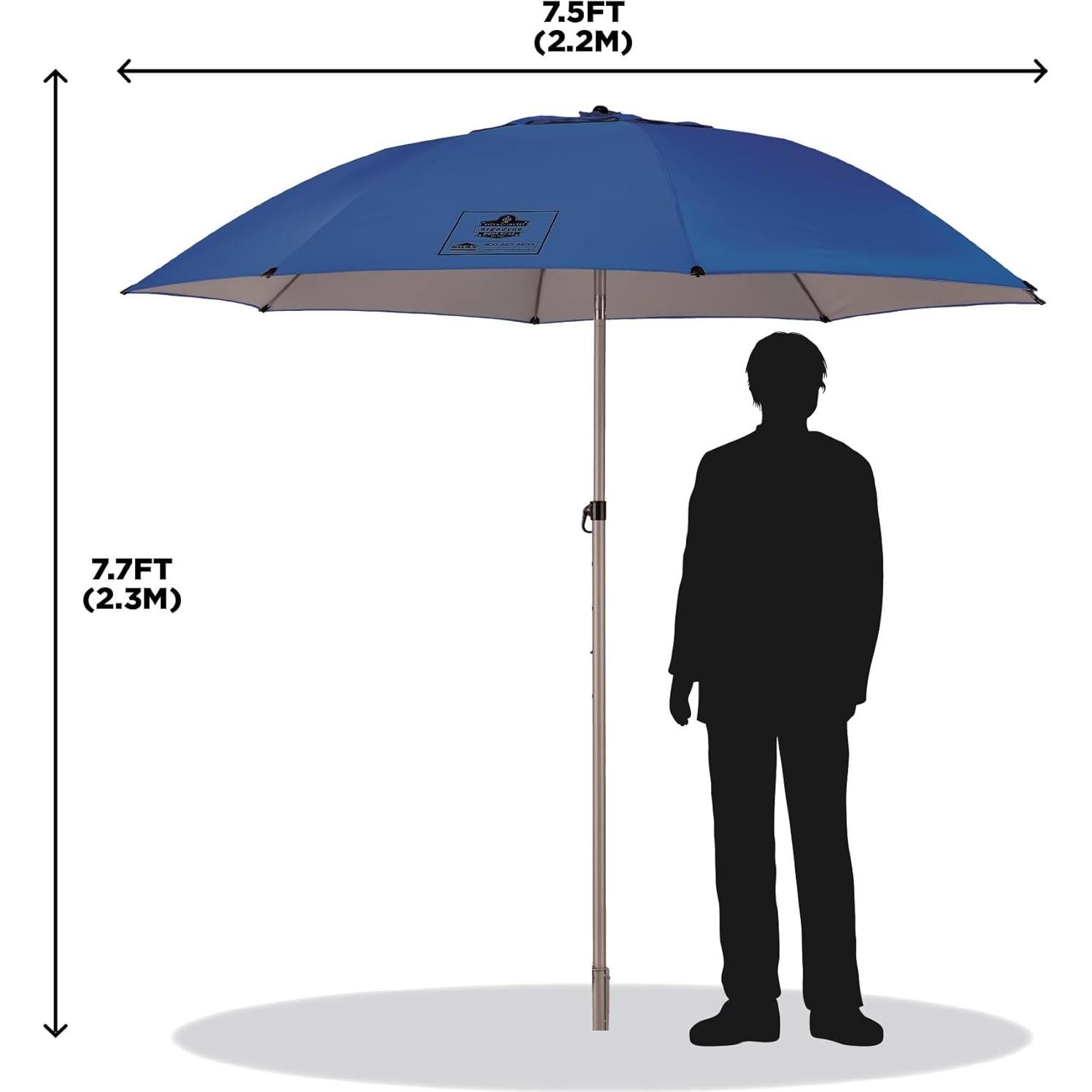 Paraguas Industrial Ergodyne SHAX 6100 2.3m Azul