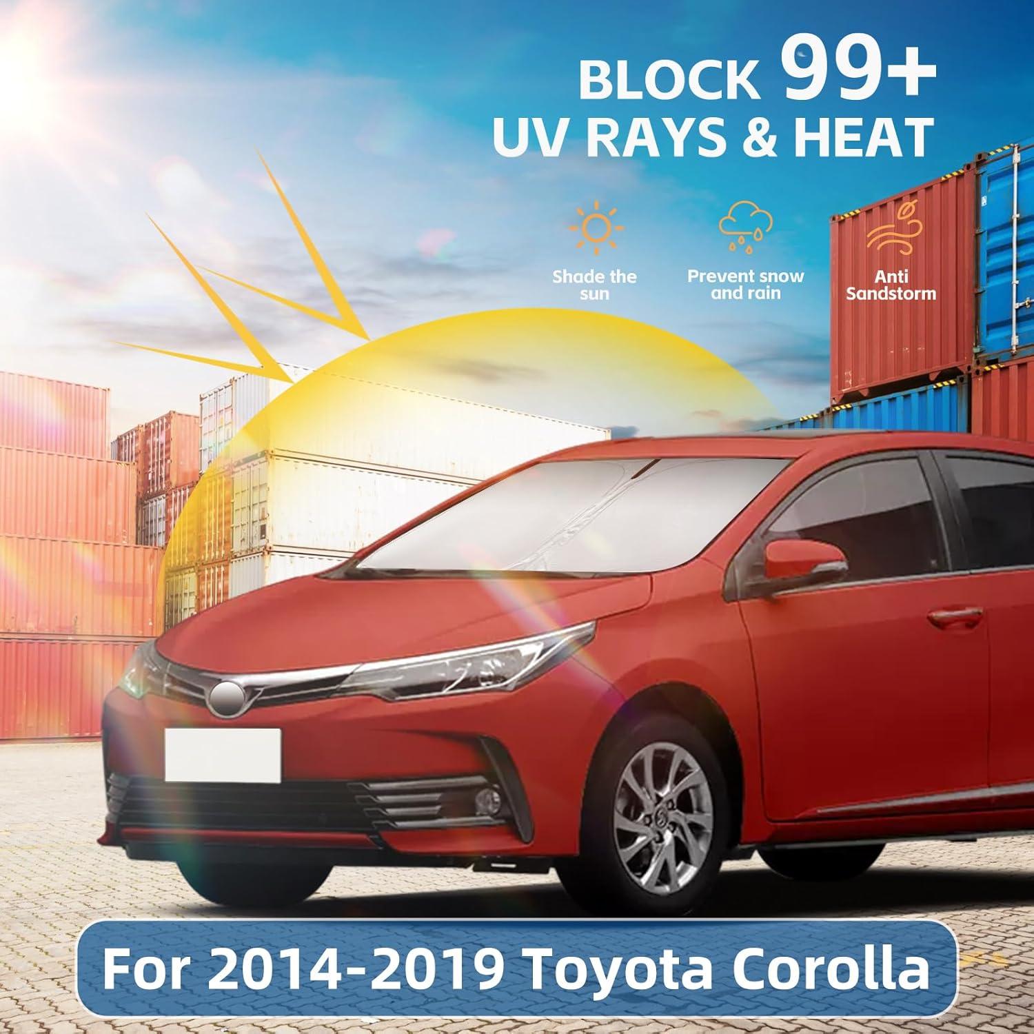 Protector Solar Parabrisas AuyNeas Toyota Corolla 2014-2019