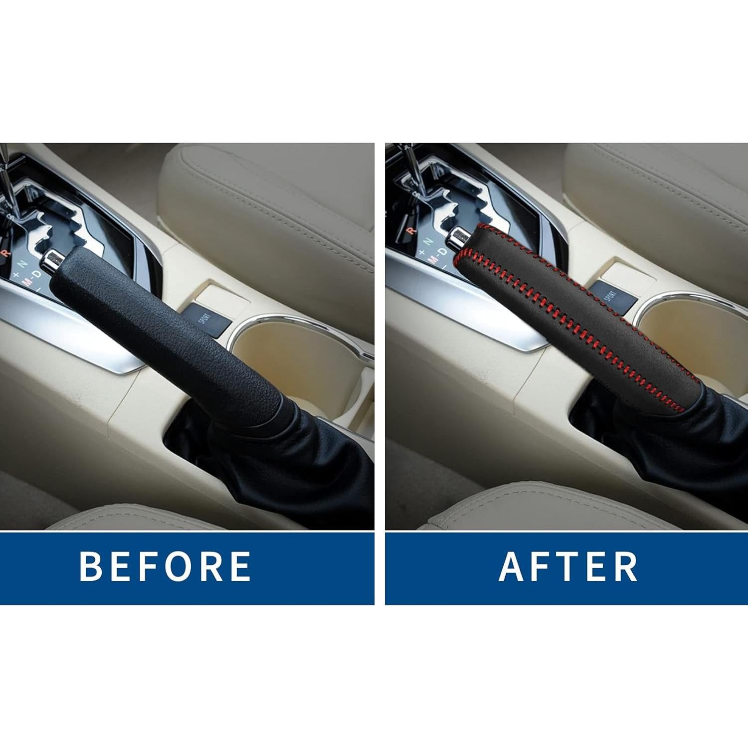 Cubierta de Freno de Mano Cuero Genuino Toyota Corolla RAV4 2014-2020