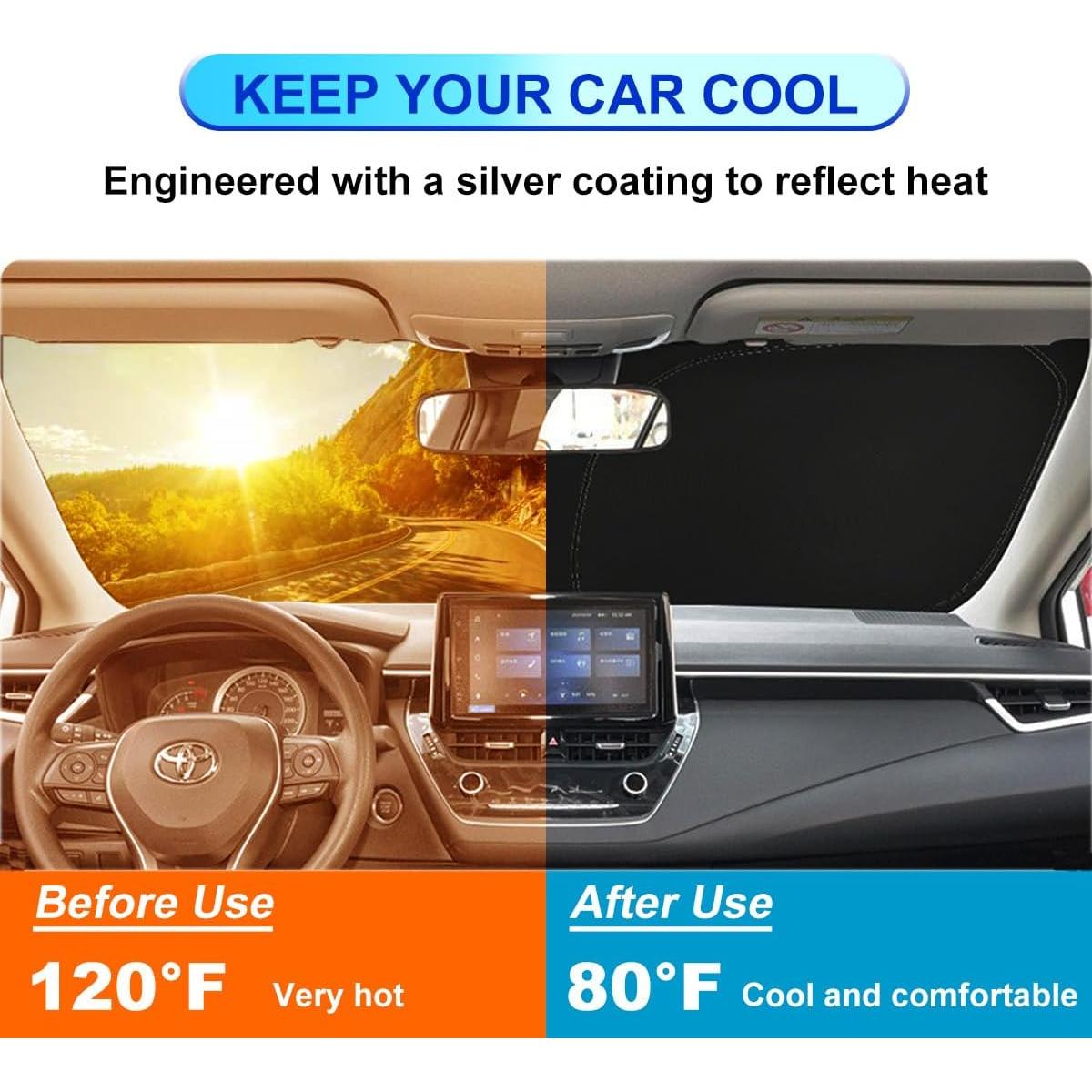 Protector Solar Parabrisas Toyota Corolla 2019-2025 Lezcoan