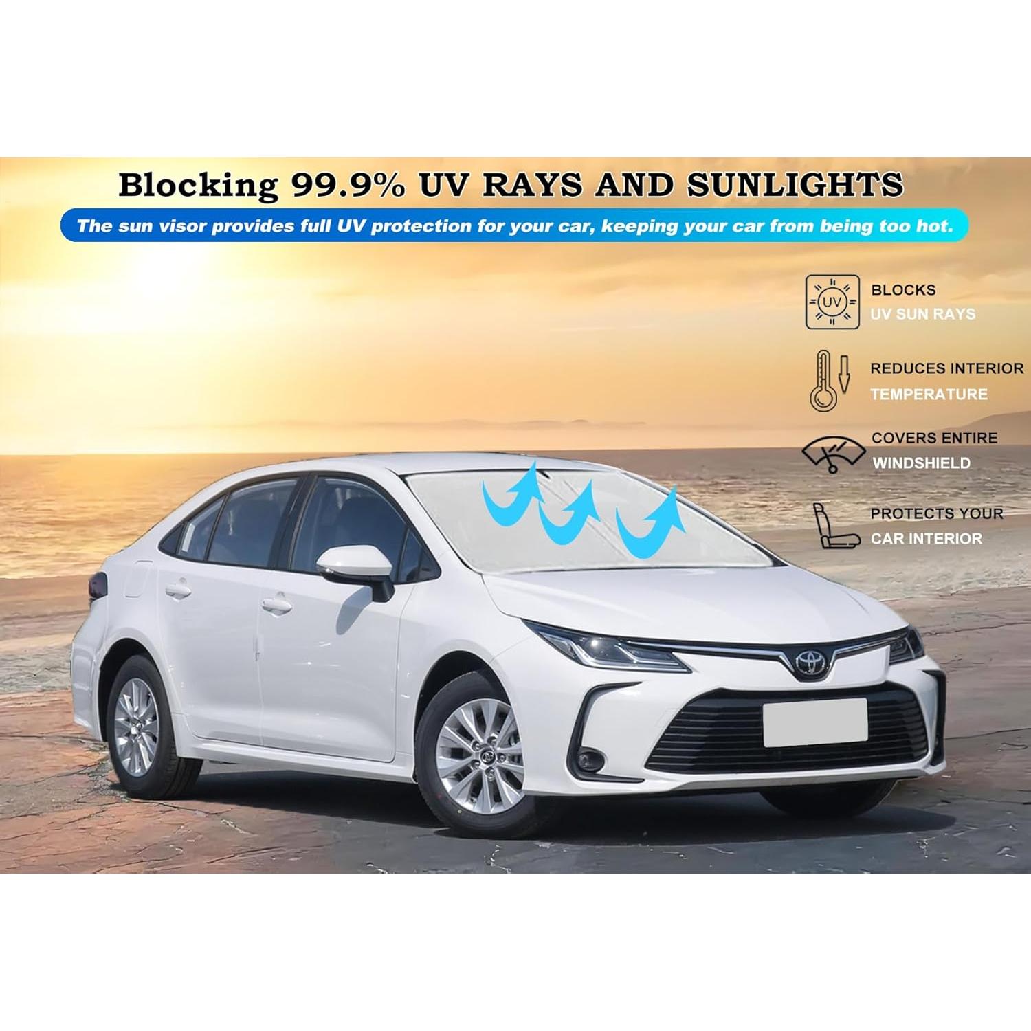 Protector Solar Parabrisas Toyota Corolla 2019-2025 Lezcoan