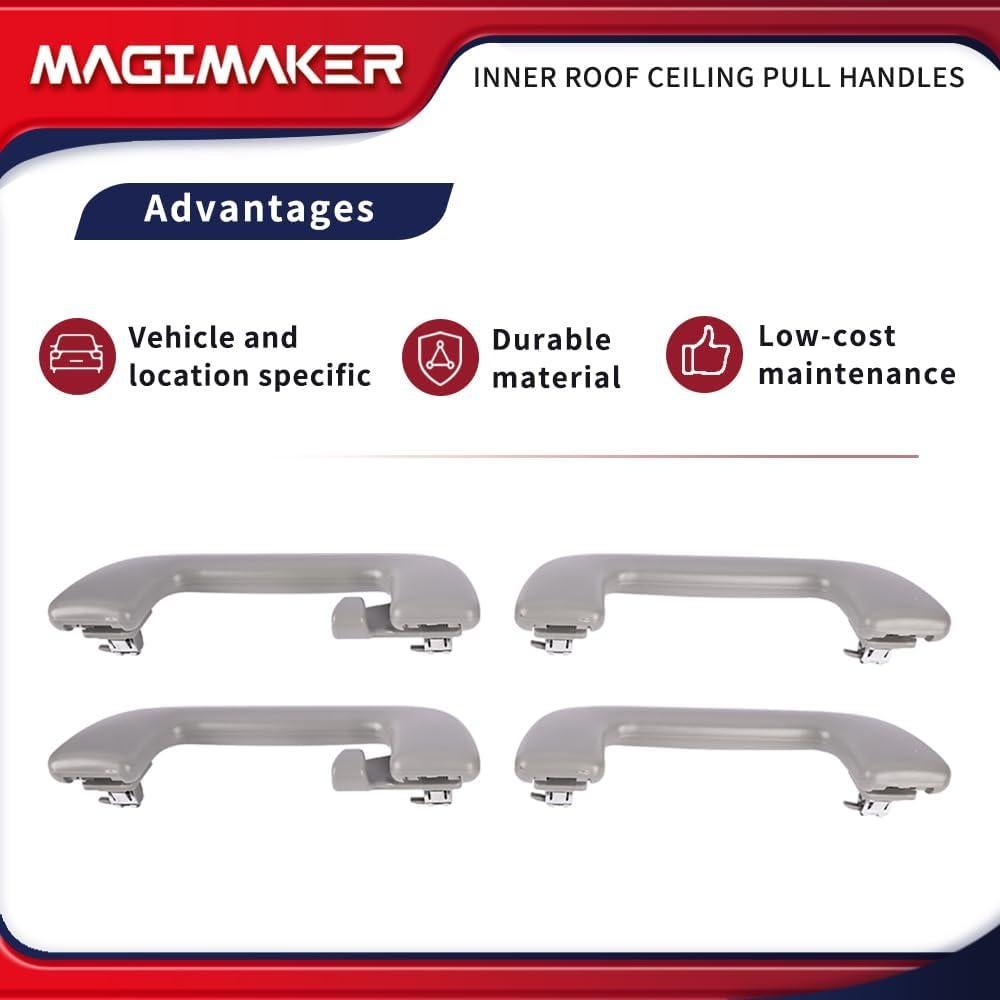 4 Mangos de Techo Interior Magimaker para Toyota 2005-2021