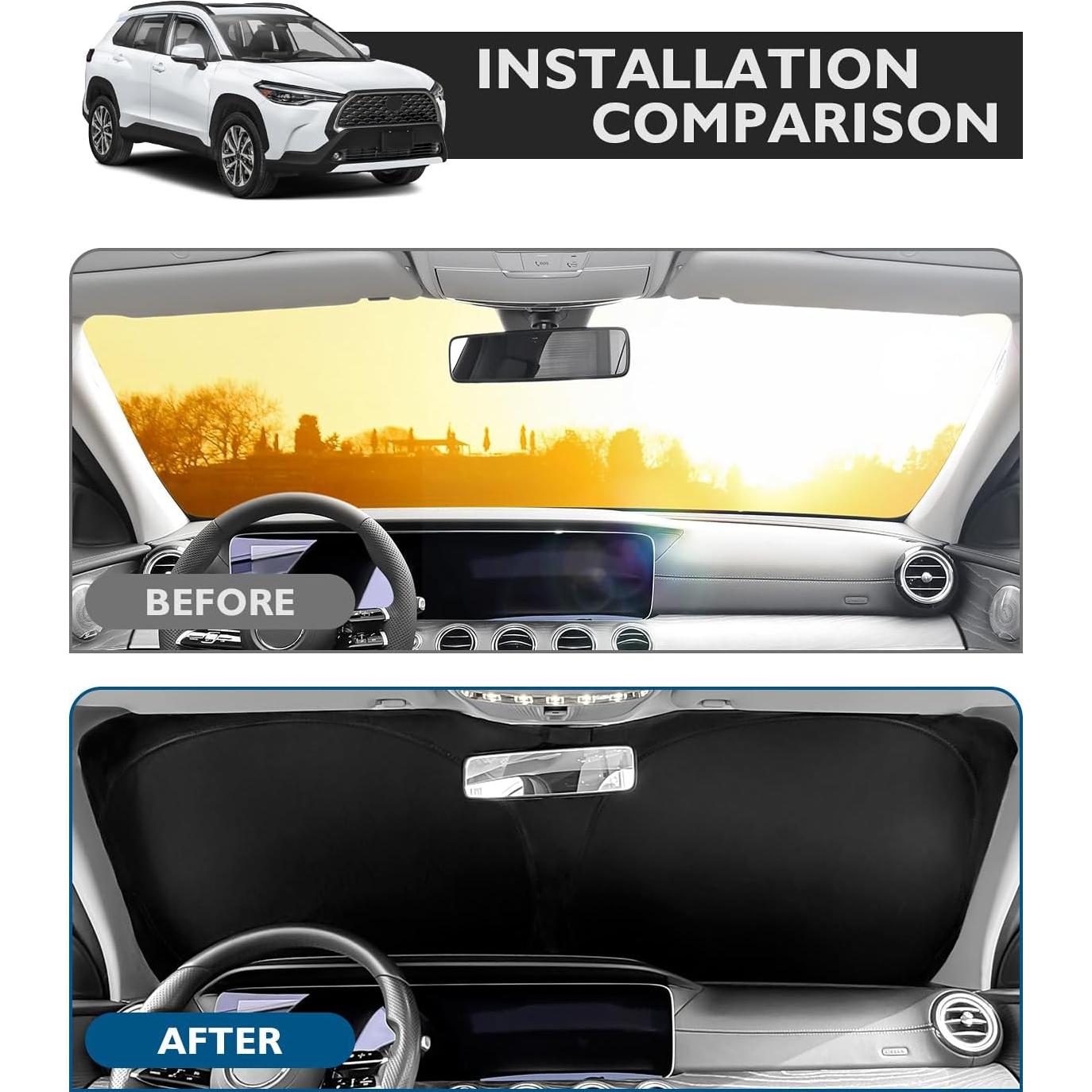 Parasol para Parabrisas Toyota Corolla Cross 2022-2025 BIBLOZ