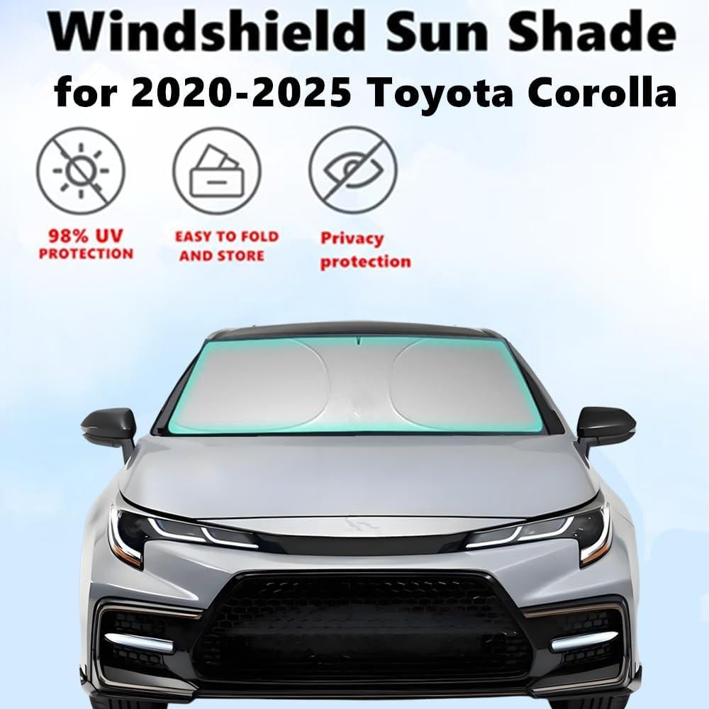 Protector Solar Parabrisas LEIMINMAOYI para Toyota Corolla 2020-2025
