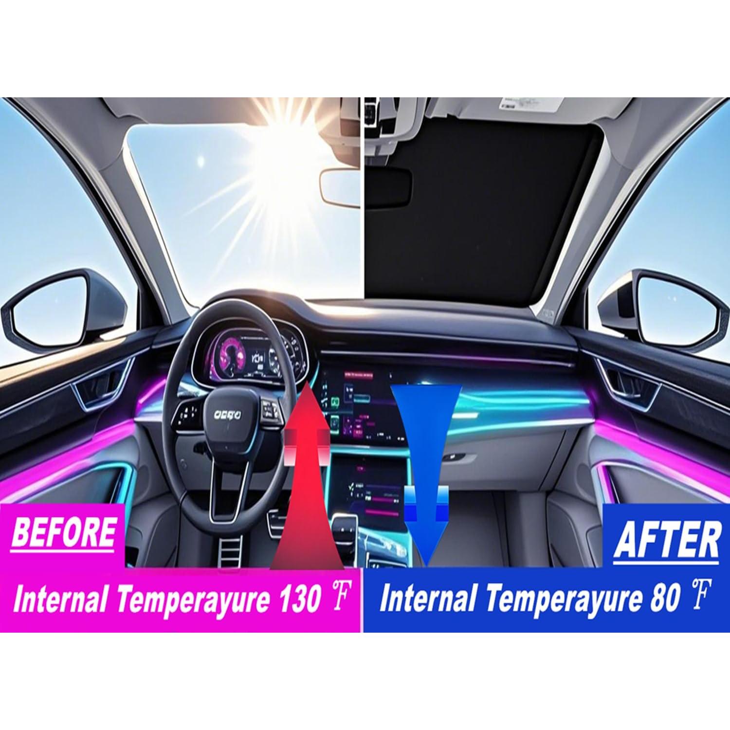 Protector Solar Parabrisas LEIMINMAOYI para Toyota Corolla 2020-2025