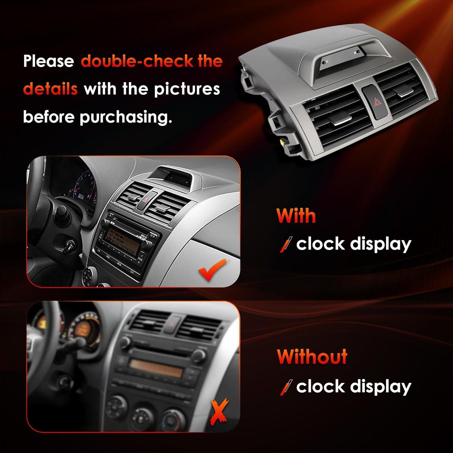 Cubierta de Ventilación Toyota Corolla 2009-2013 ATRACYPART