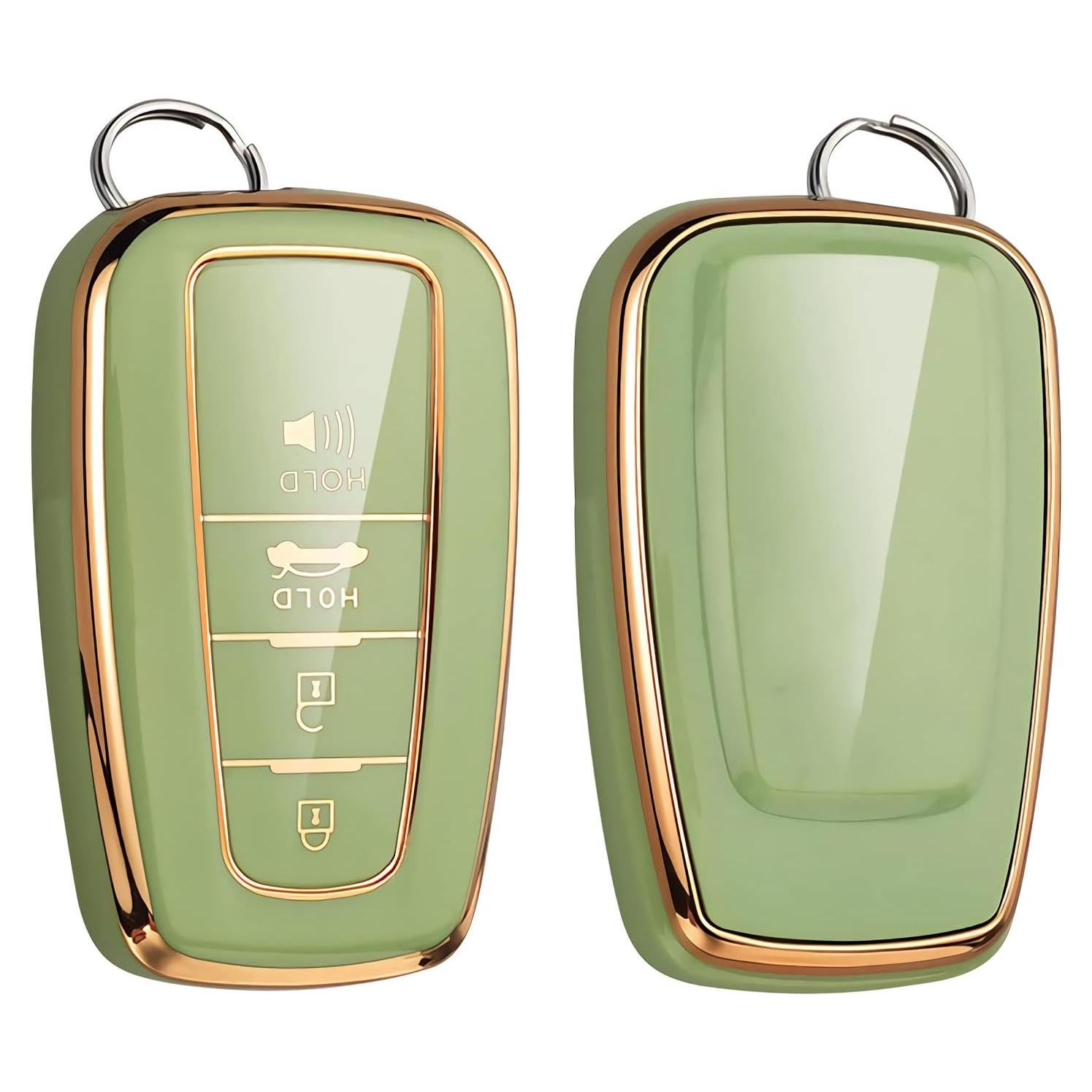 Funda de Llave Toyota Camry RAV4 Cacacar Verde TPU 360°