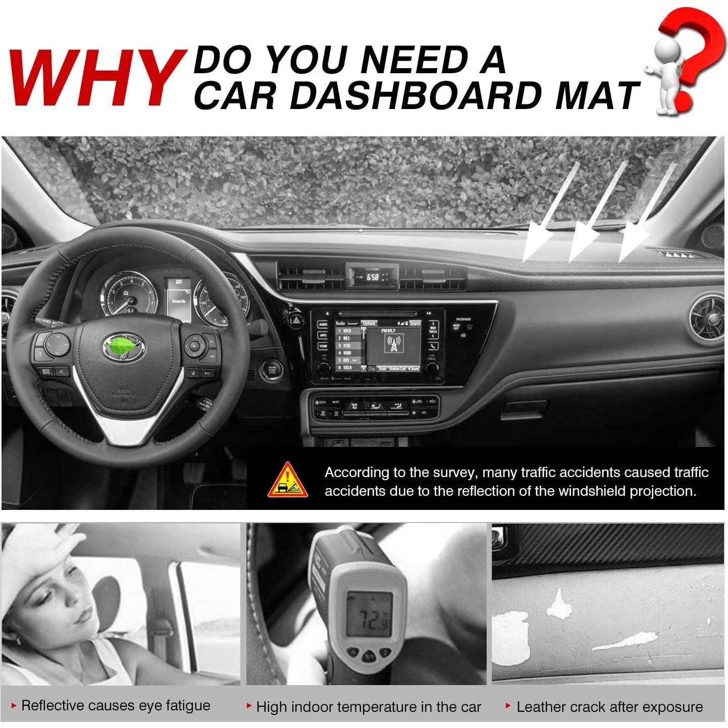 Cubierta de tablero Cartist para Toyota Corolla 2014-2018