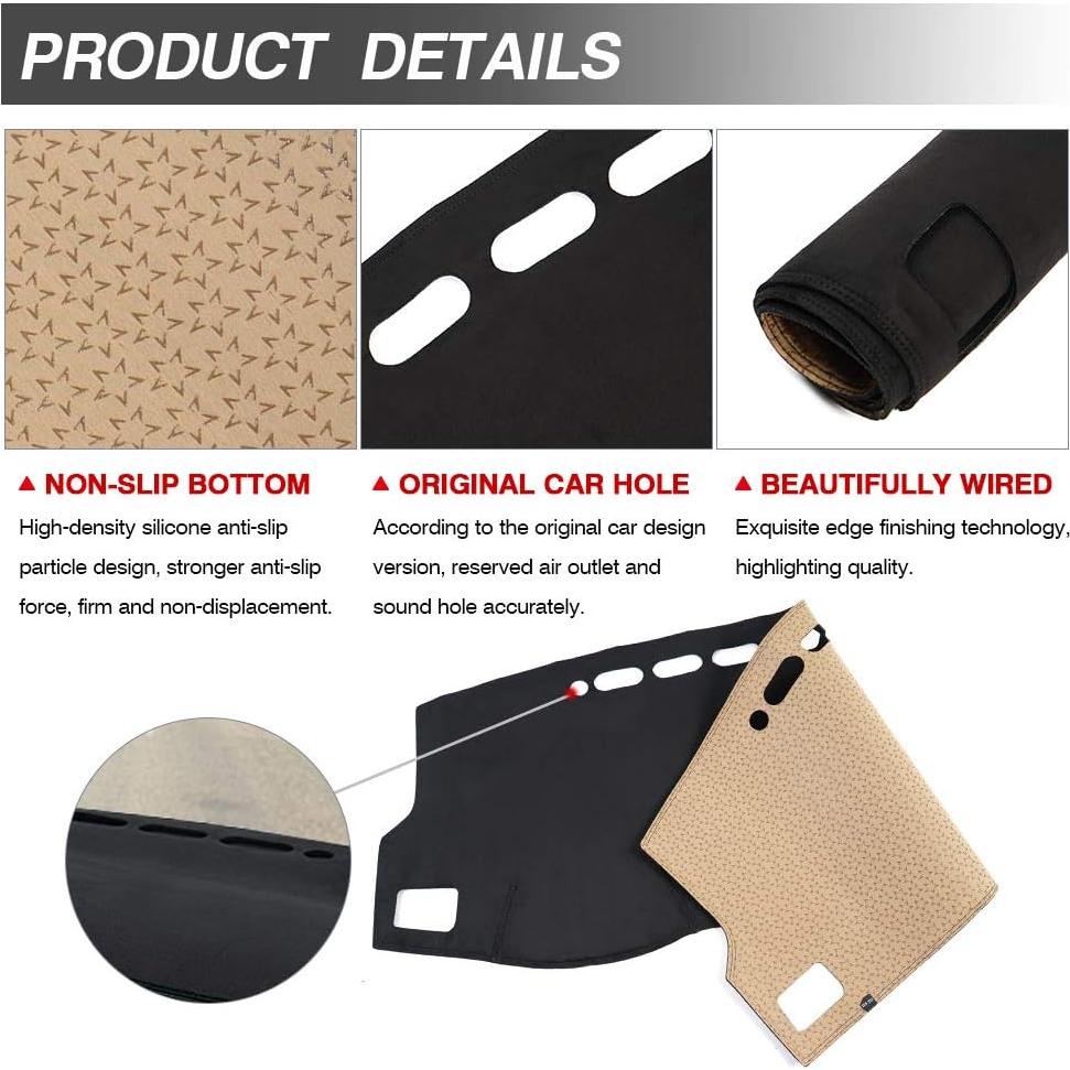 Cubierta de tablero Cartist para Toyota Corolla 2014-2018