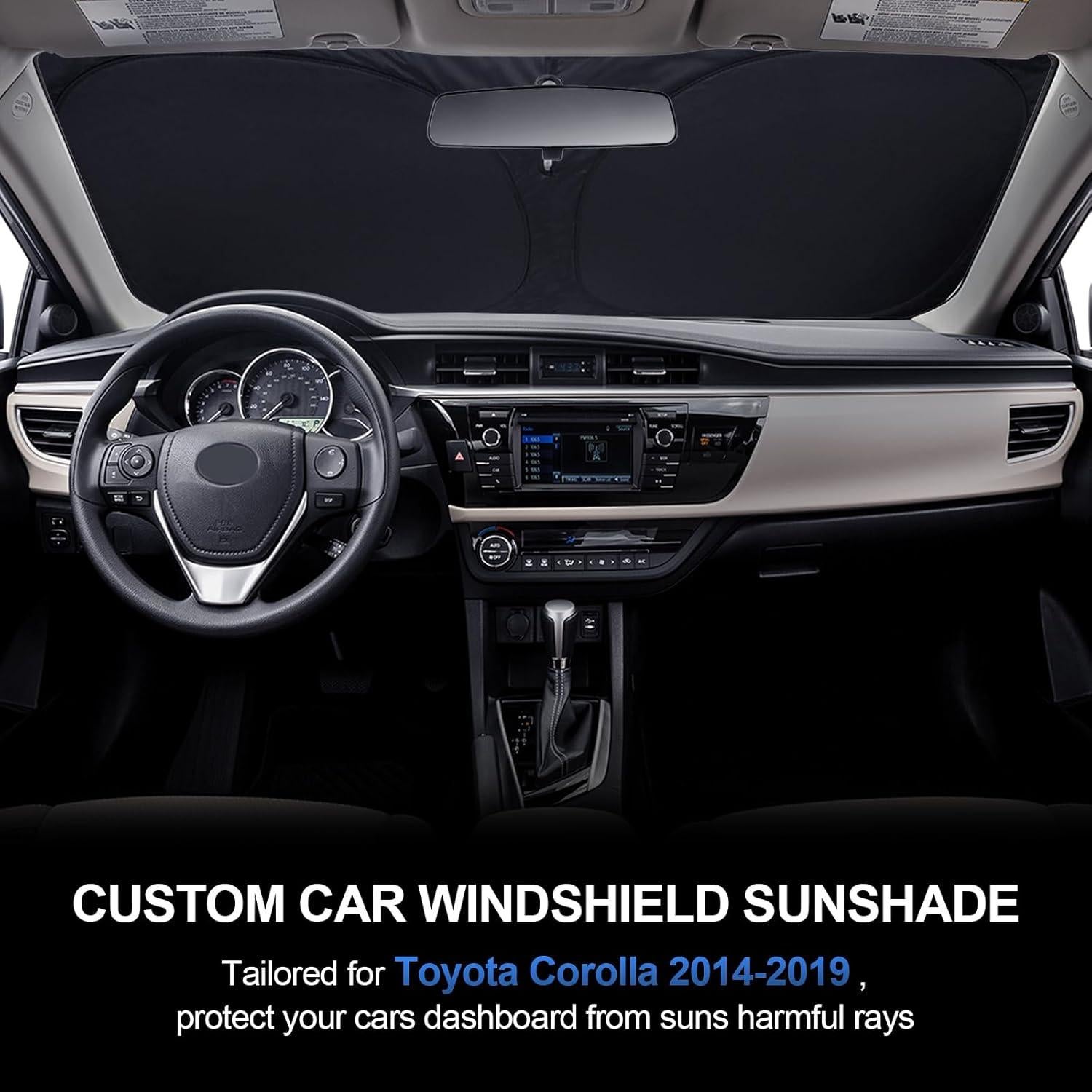 KMF Protector Solar Plegable para Toyota Corolla 2014-2019