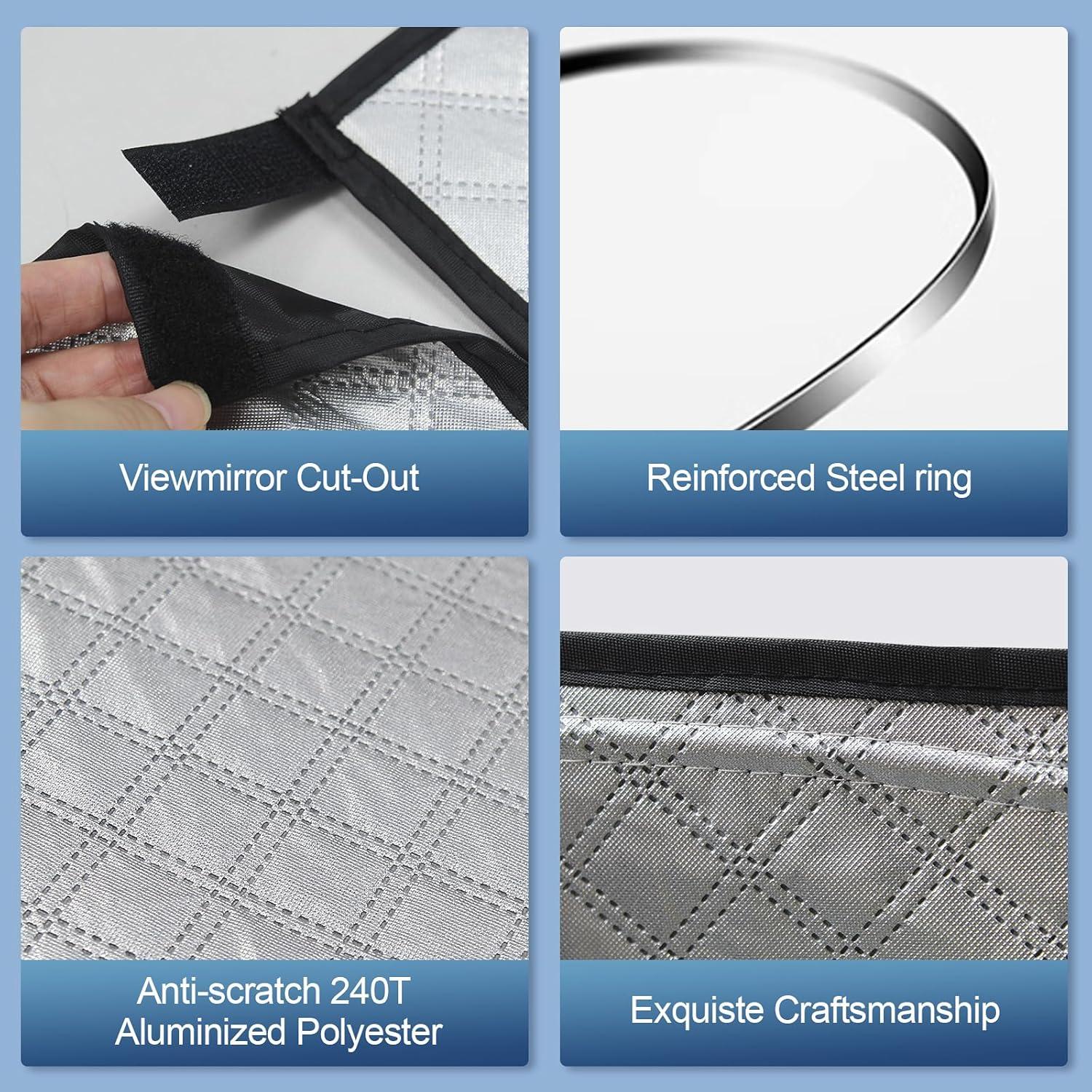 KMF Protector Solar Plegable para Toyota Corolla 2014-2019