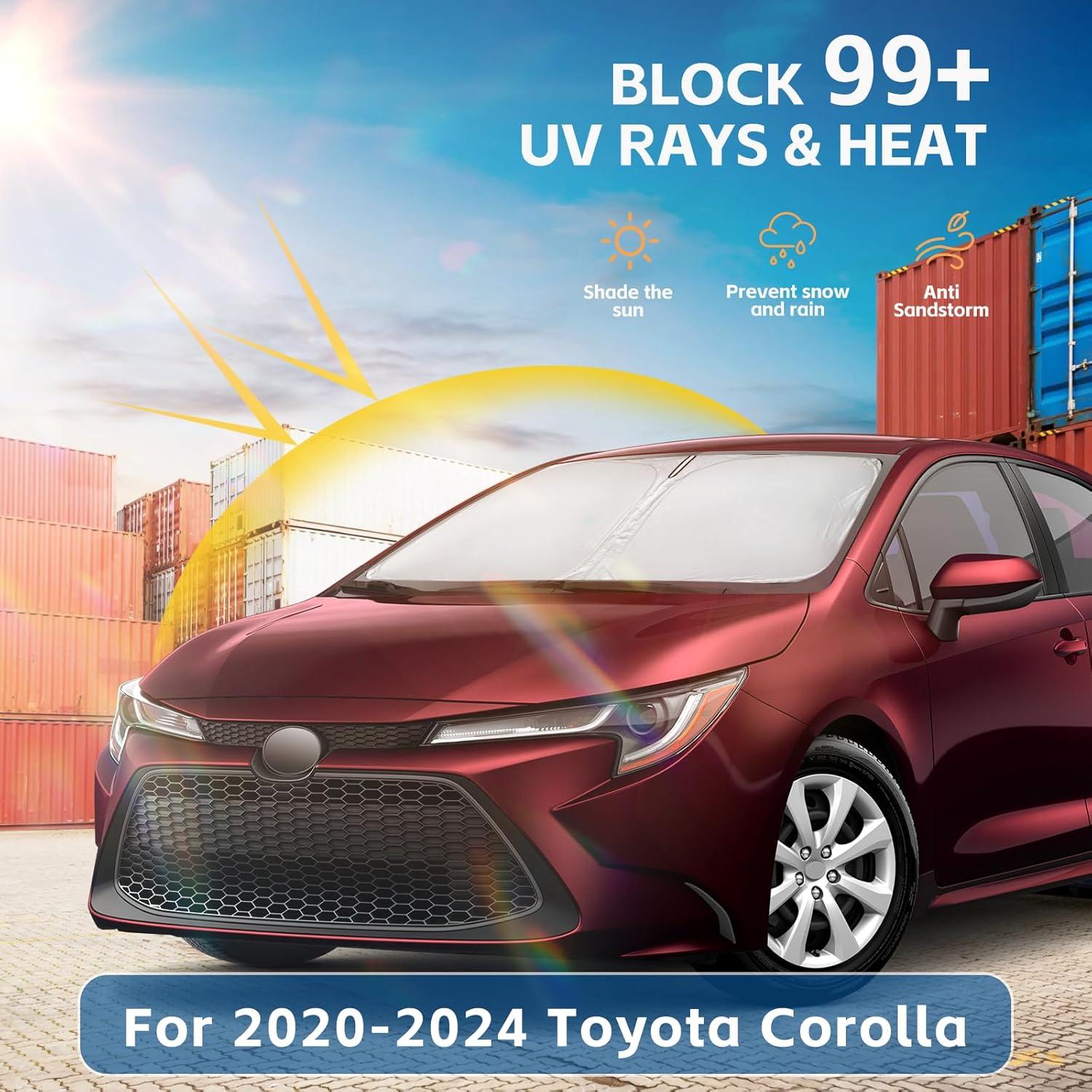 Protector Solar Parabrisas AuyNeas para Toyota Corolla 2020-2025