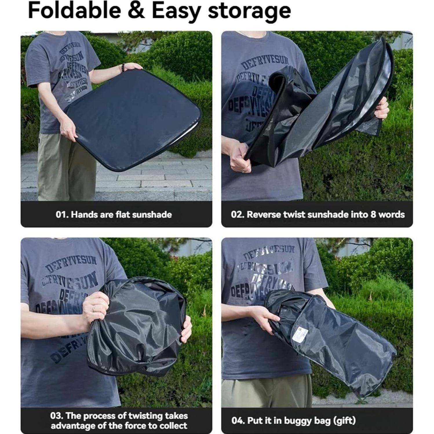 Cubierta de Parabrisas Solar JIADIANYOU para Toyota Corolla 2007-2025