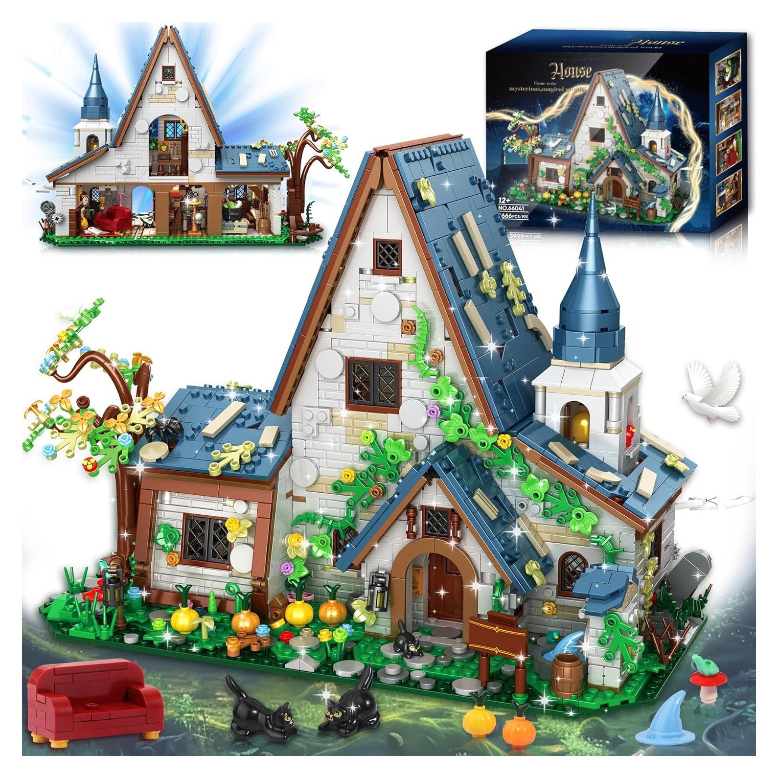 Juego de Bloques Casa Mágica FliCineCrt 2666 Piezas 2.33 kg