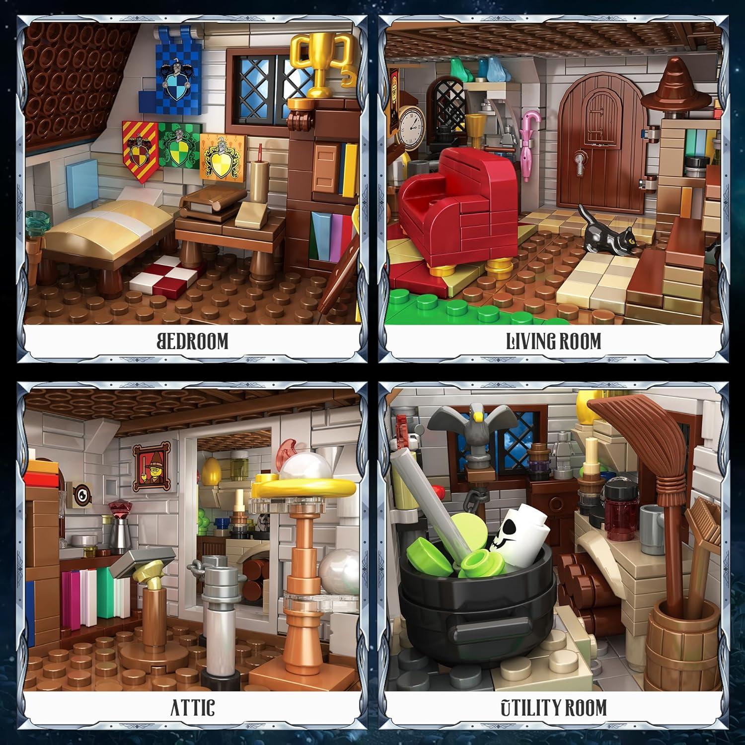 Juego de Bloques Casa Mágica FliCineCrt 2666 Piezas 2.33 kg