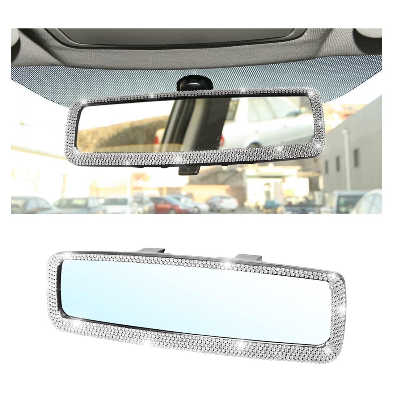 Espejo Retrovisor Brillante BLAU GRUN 27.5x8 cm Ajustable