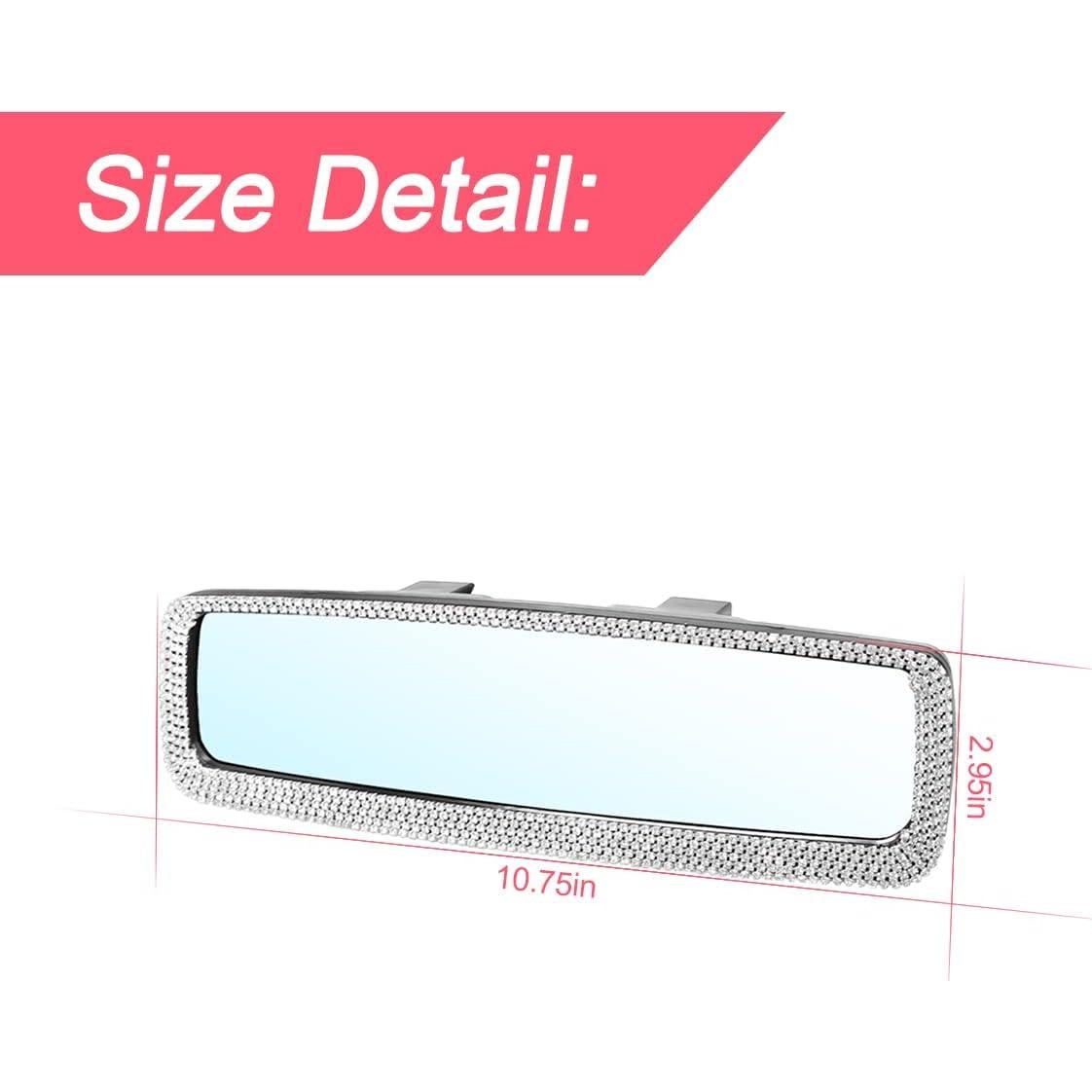 Espejo Retrovisor Brillante BLAU GRUN 27.5x8 cm Ajustable