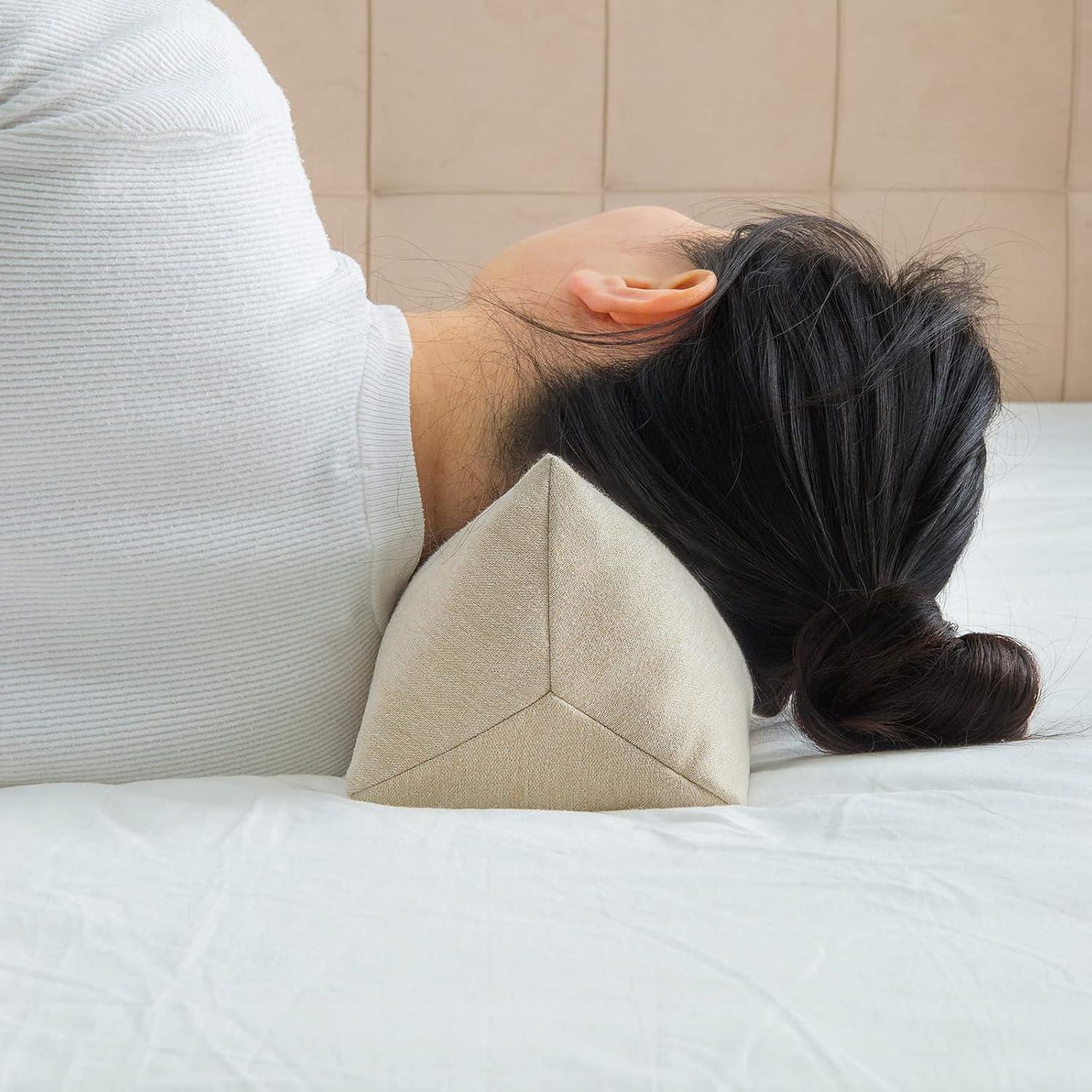 Almohada de Soporte GLORY SEASON 15x38 cm Trigo Sarraceno Beige