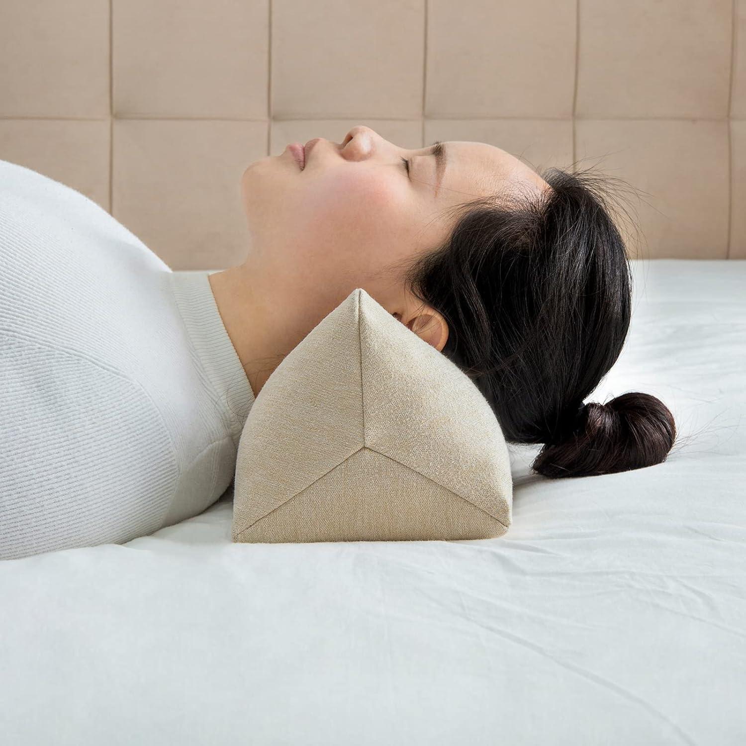 Almohada de Soporte GLORY SEASON 15x38 cm Trigo Sarraceno Beige