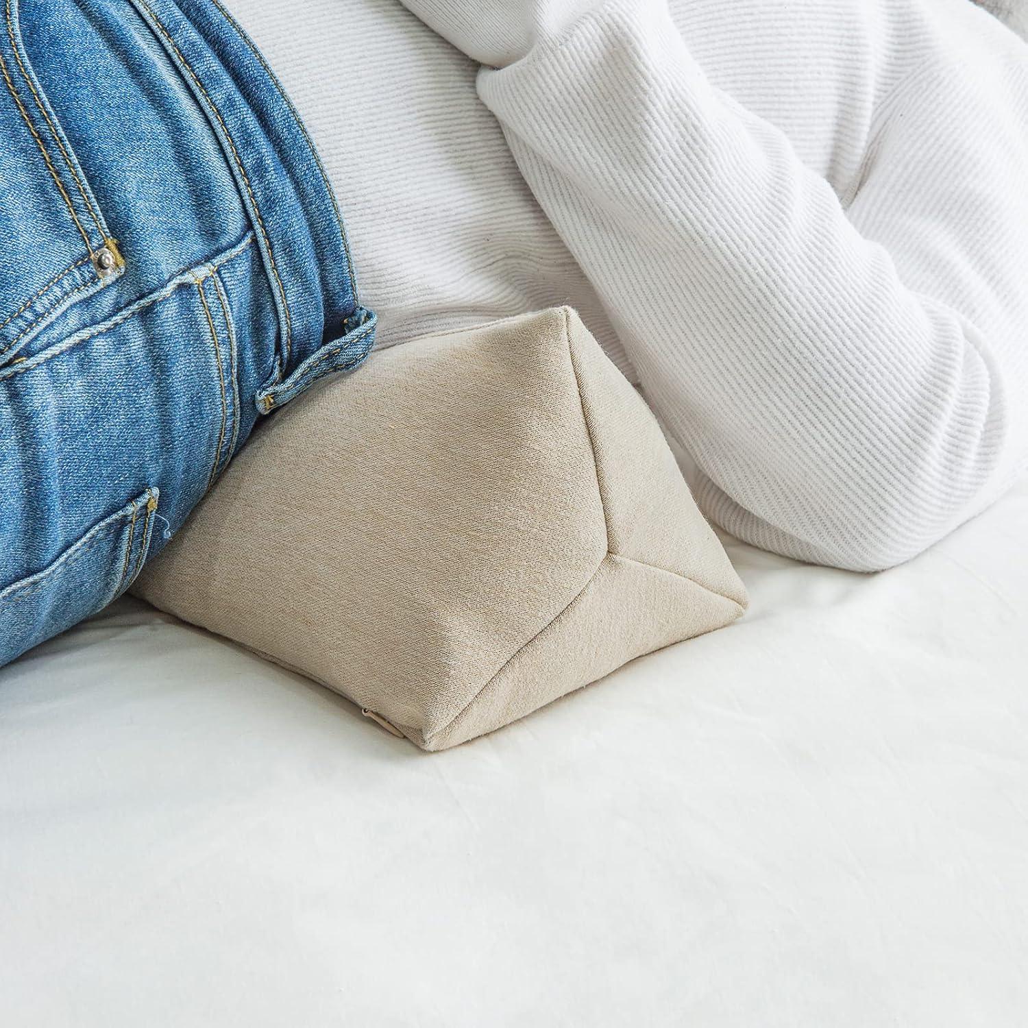 Almohada de Soporte GLORY SEASON 15x38 cm Trigo Sarraceno Beige