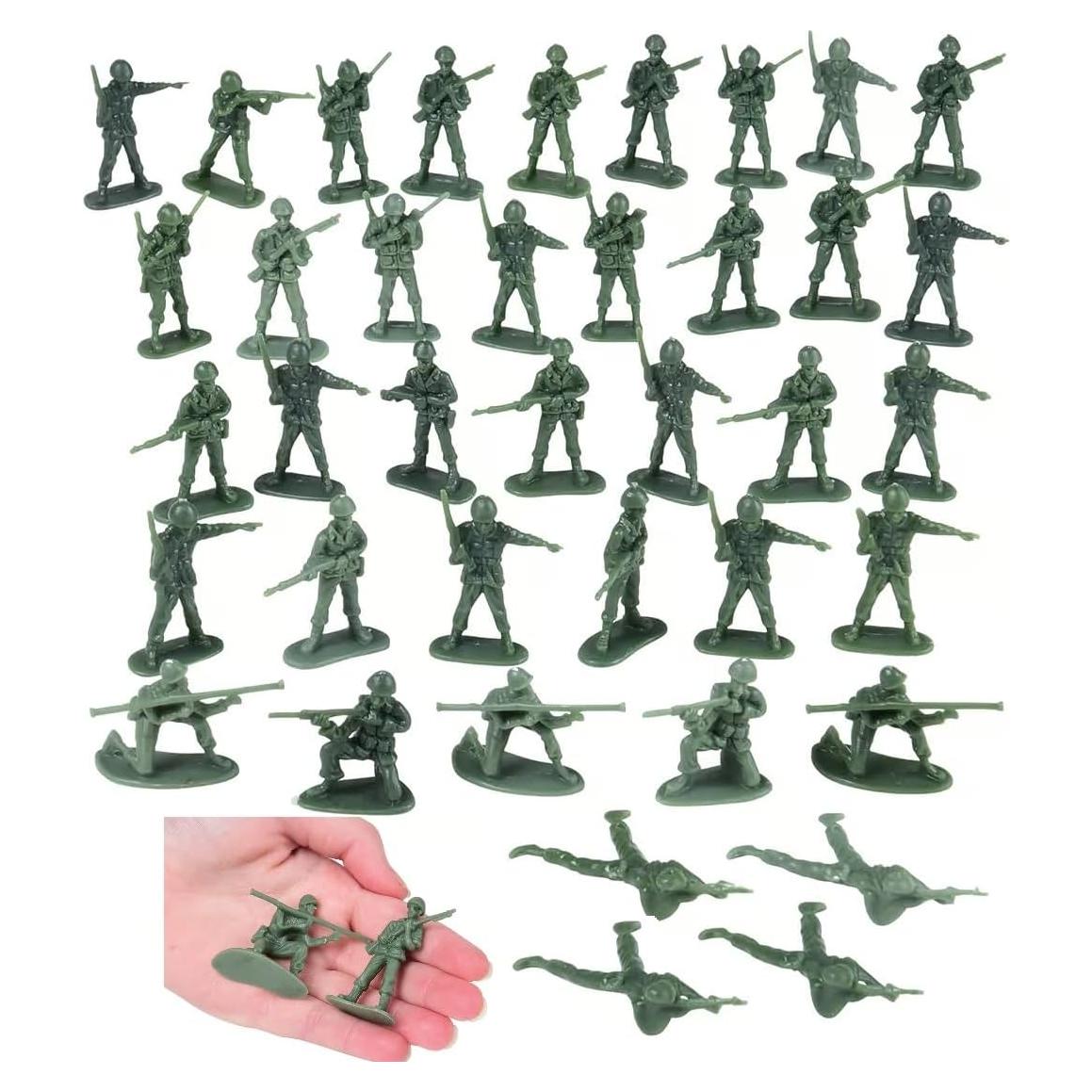 Soldados de Juguete Clásicos Zugar Land 36 Piezas 5 cm